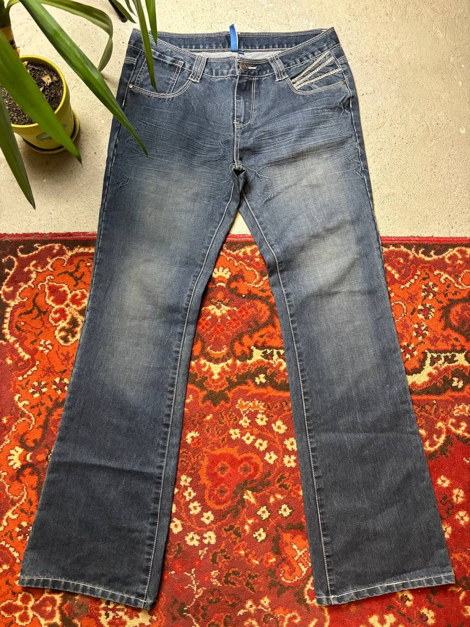 Airwalk × Vintage Vintage Y2K Airwalk Japanese Embroidered Pocket Logo Pants Size US 32 / EU 48 - 1 Thumbnail