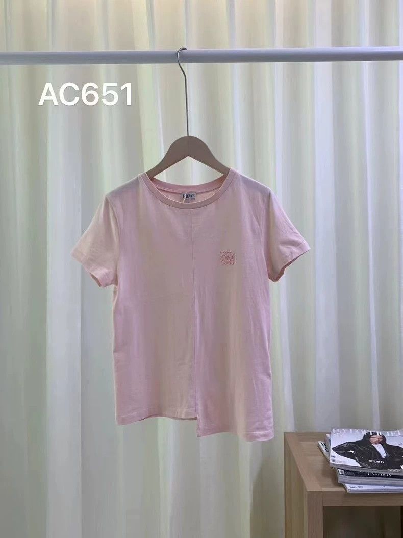 Loewe Loewe Pink short-sleeved shirt Size XS / US 0-2 / IT 36-38 - 1 Thumbnail