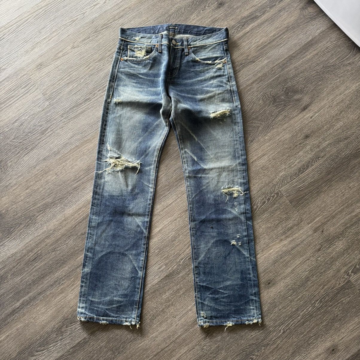 Japanese Brand Mini brand By Jaegi Selvedge Jeans💥 Size US 31 - 1 Thumbnail