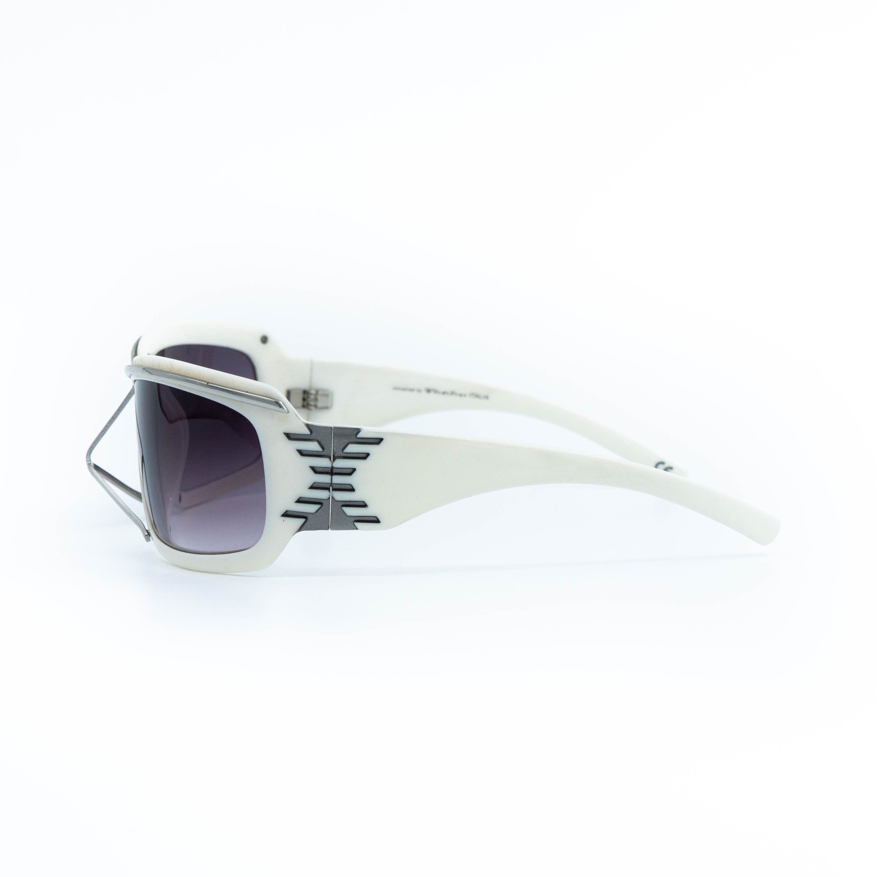 Safilo Vidi Vici Archimede White Wire Nose Sunglasses Vintage Size ONE SIZE - 3 Thumbnail