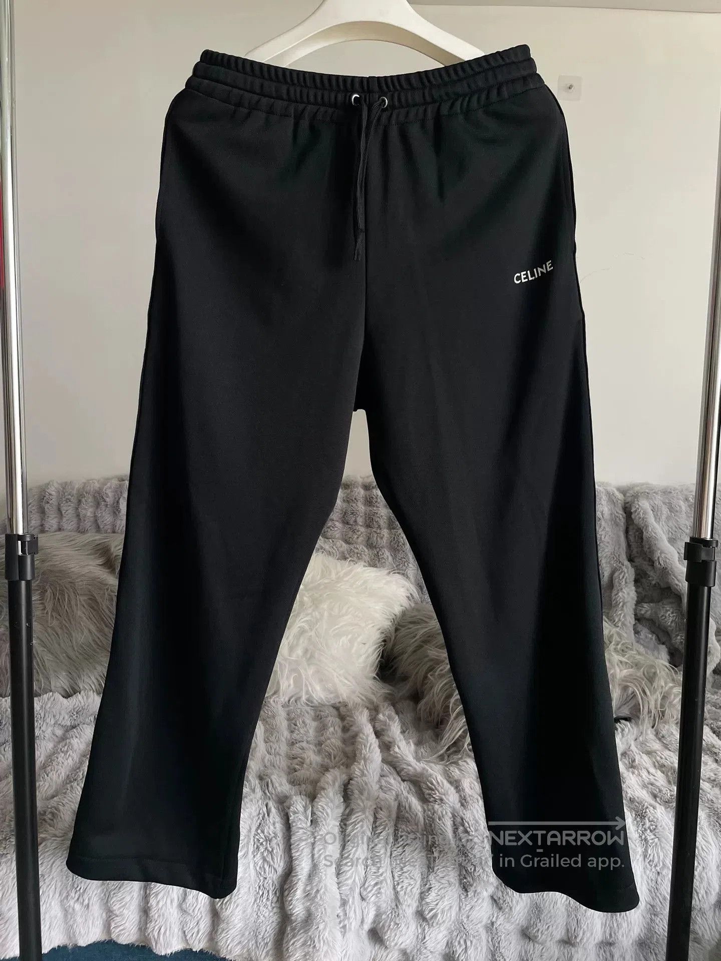 Celine Celine Striped Logo Casual Pants. Size 26" / US 2 / IT 38 - 1 Thumbnail