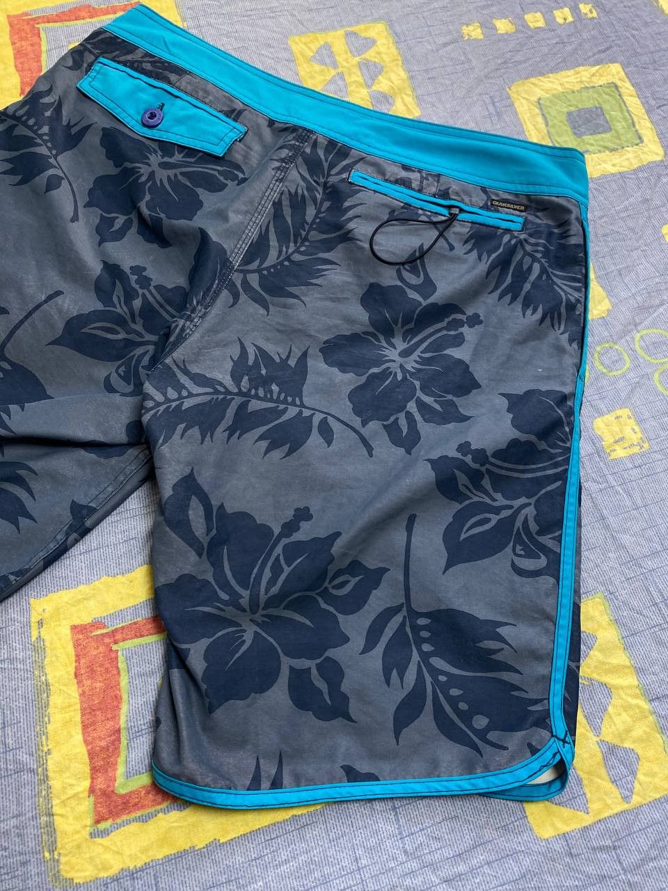 Quiksilver Vintage Y2k Quicksilver Shorts Size US 33 - 19 Thumbnail