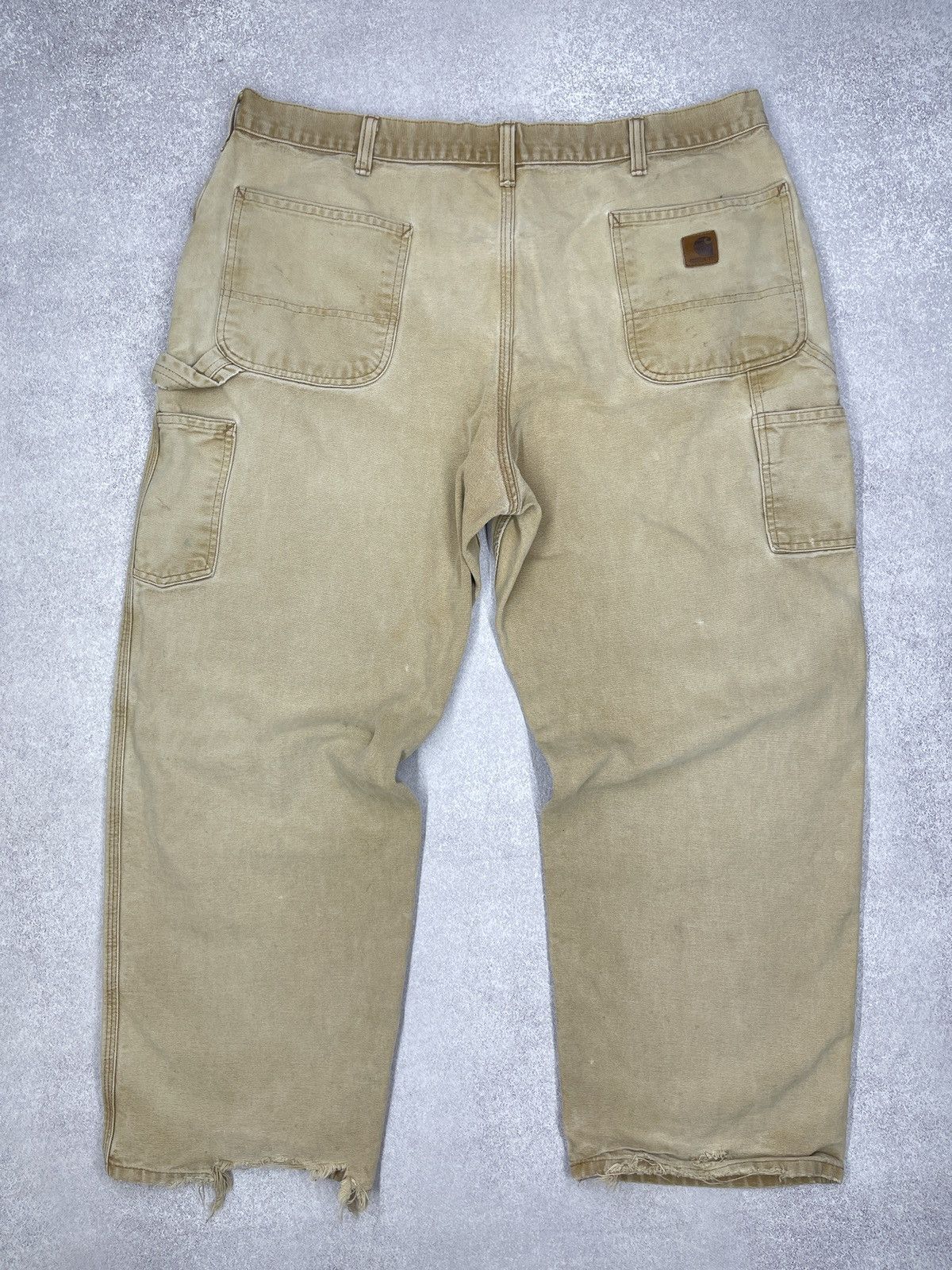 Carhartt Vintage Carhartt B11 BRN Carpenter Pants Distressed Workwear Size US 38 / EU 54 - 2 Thumbnail