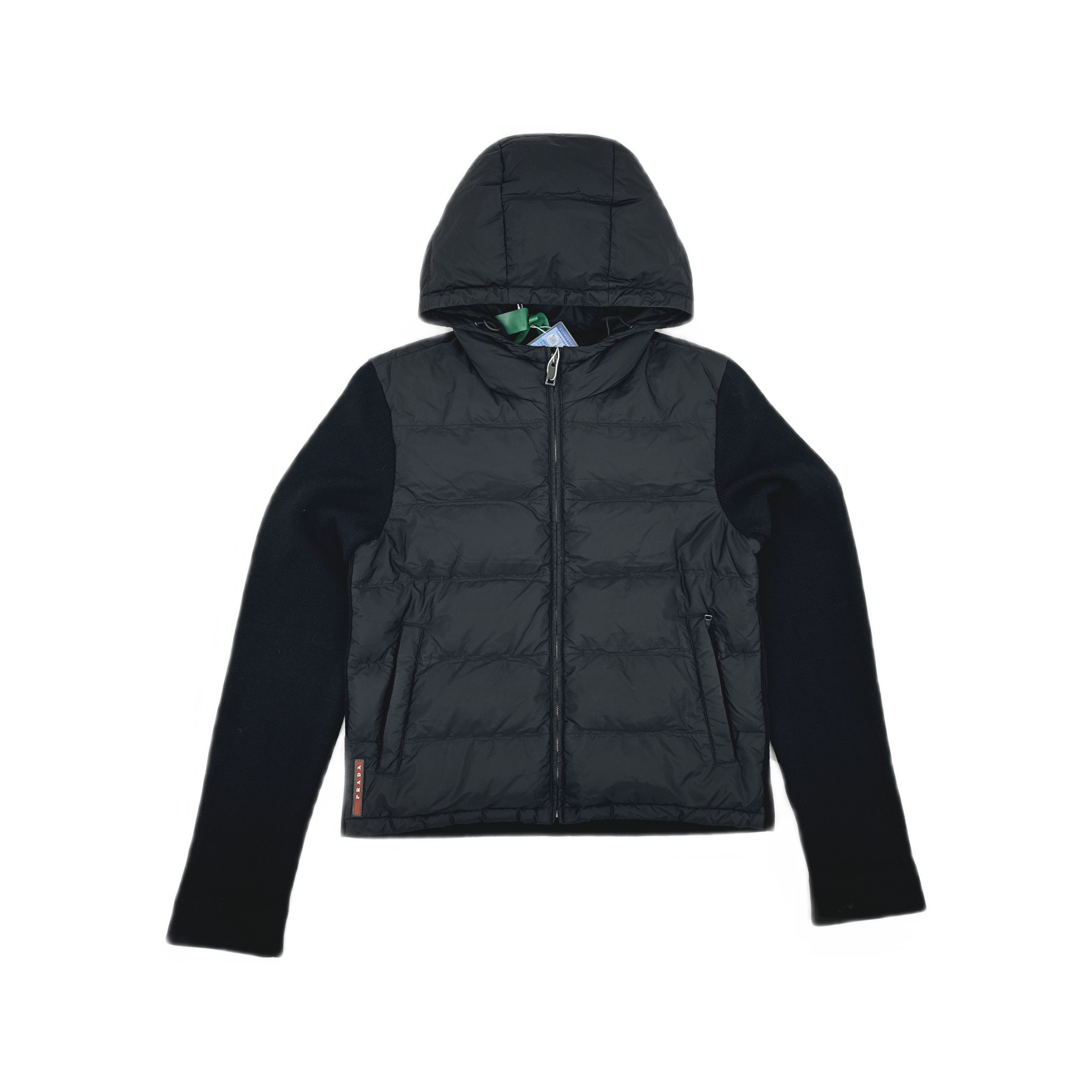Prada Prada Hybrid Down Hooded Jacket Size 50 Size US M / EU 48-50 / 2 - 1 Thumbnail