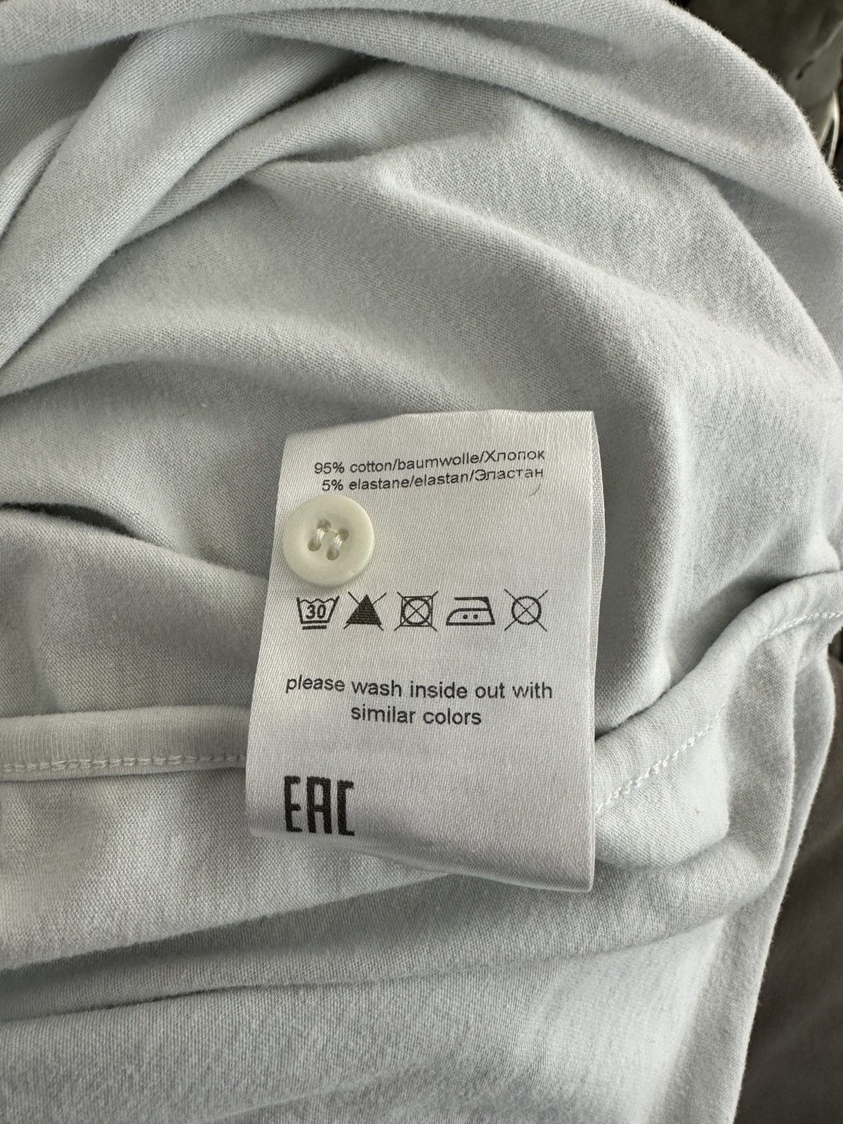 Thom Krom Thom Krom White long sleeve button up shirt // XL Size US XL / EU 56 / 4 - 7 Thumbnail