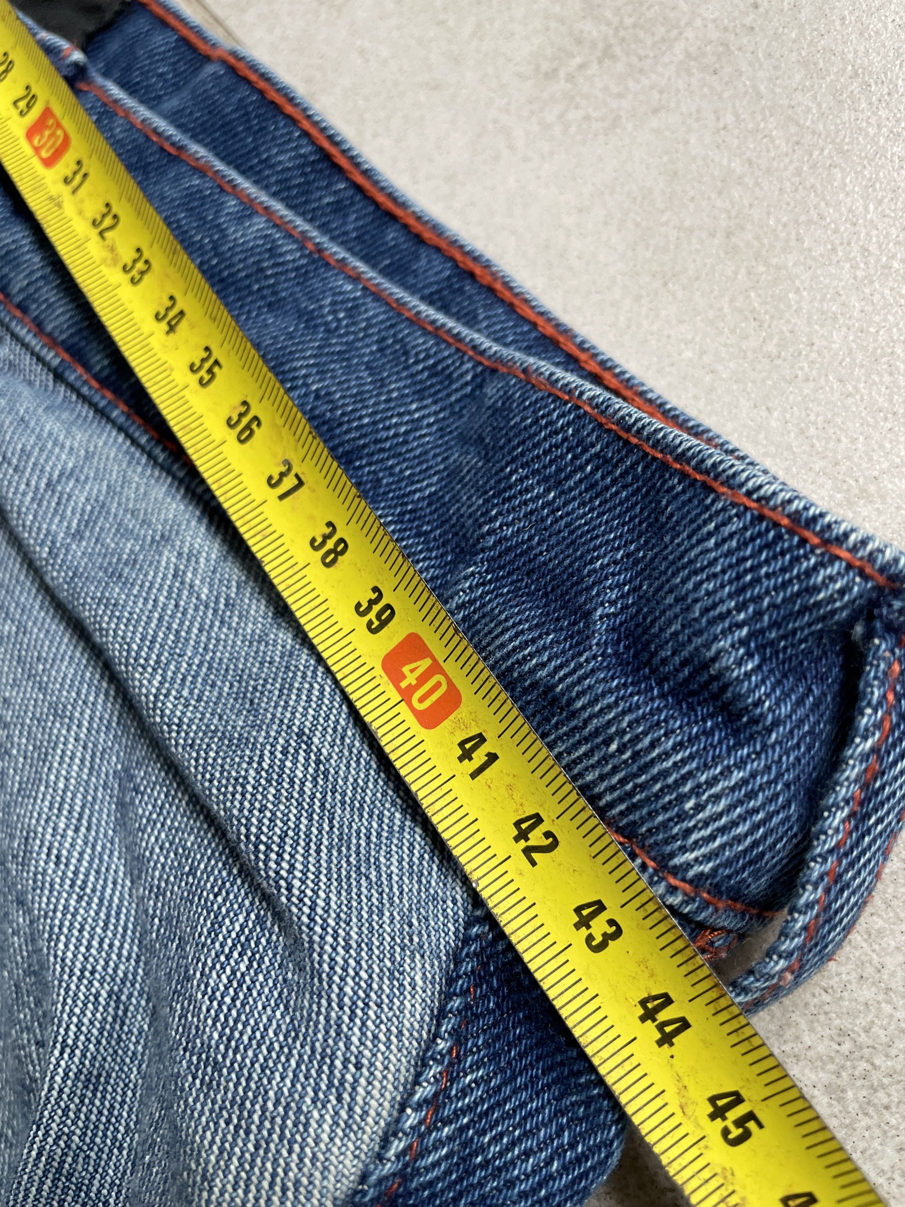 Sean John VINTAGE Y2K PATCHWORK SEAN JOHN WIDE LEG BAGGY DENIM JEANS Size US 34 / EU 50 - 7 Thumbnail