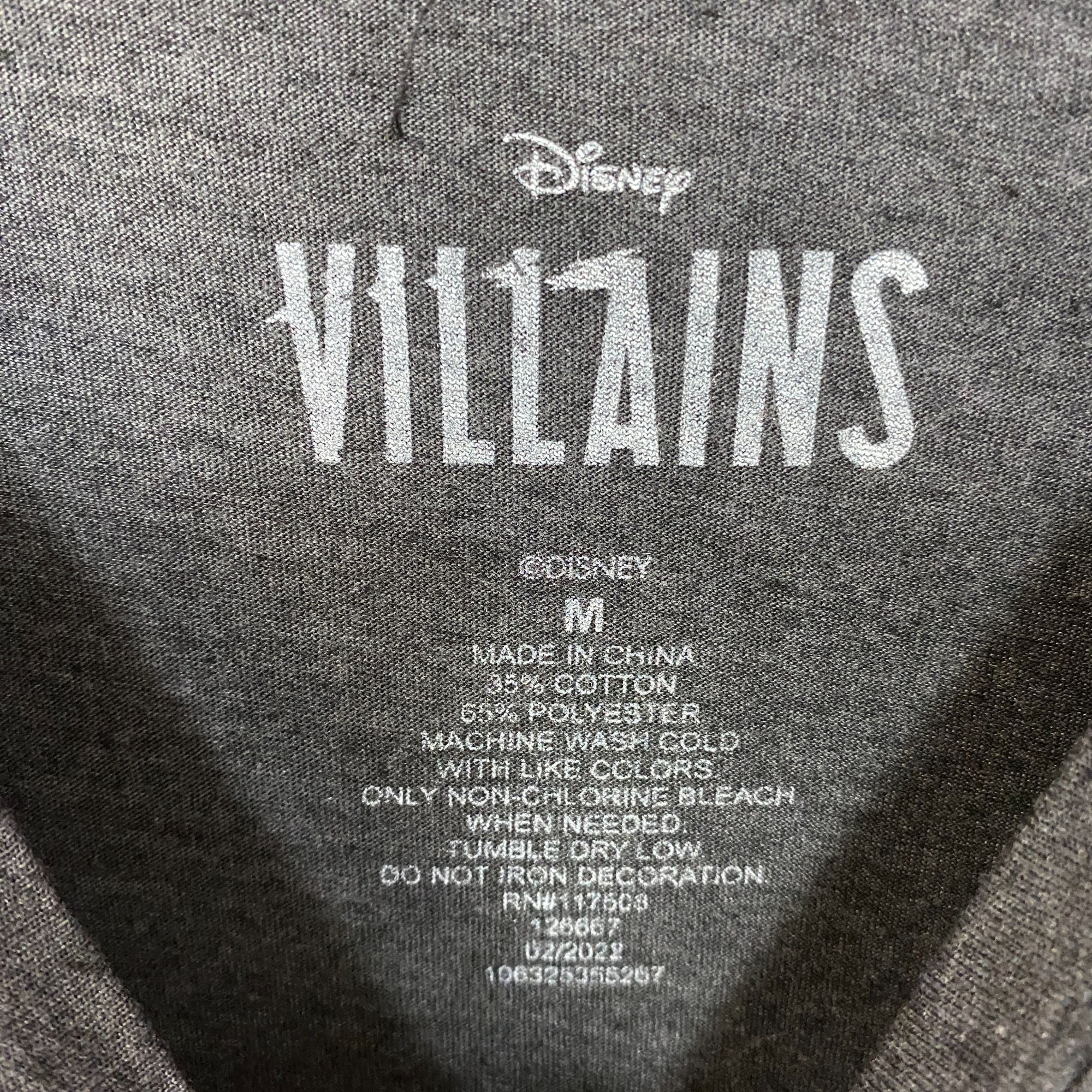 Disney Disney Women Villains Graphic Design T-Shirt M Size US M / EU 48-50 / 2 - 4 Thumbnail