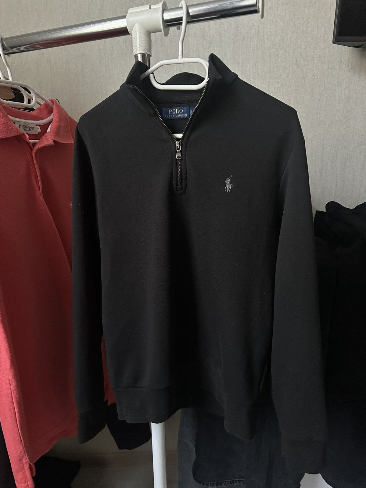 Polo Ralph Lauren Vintage Polo Ralph Lauren 1/4 Zip Sweater Old Money Size US S / EU 44-46 / 1 - 1 Thumbnail