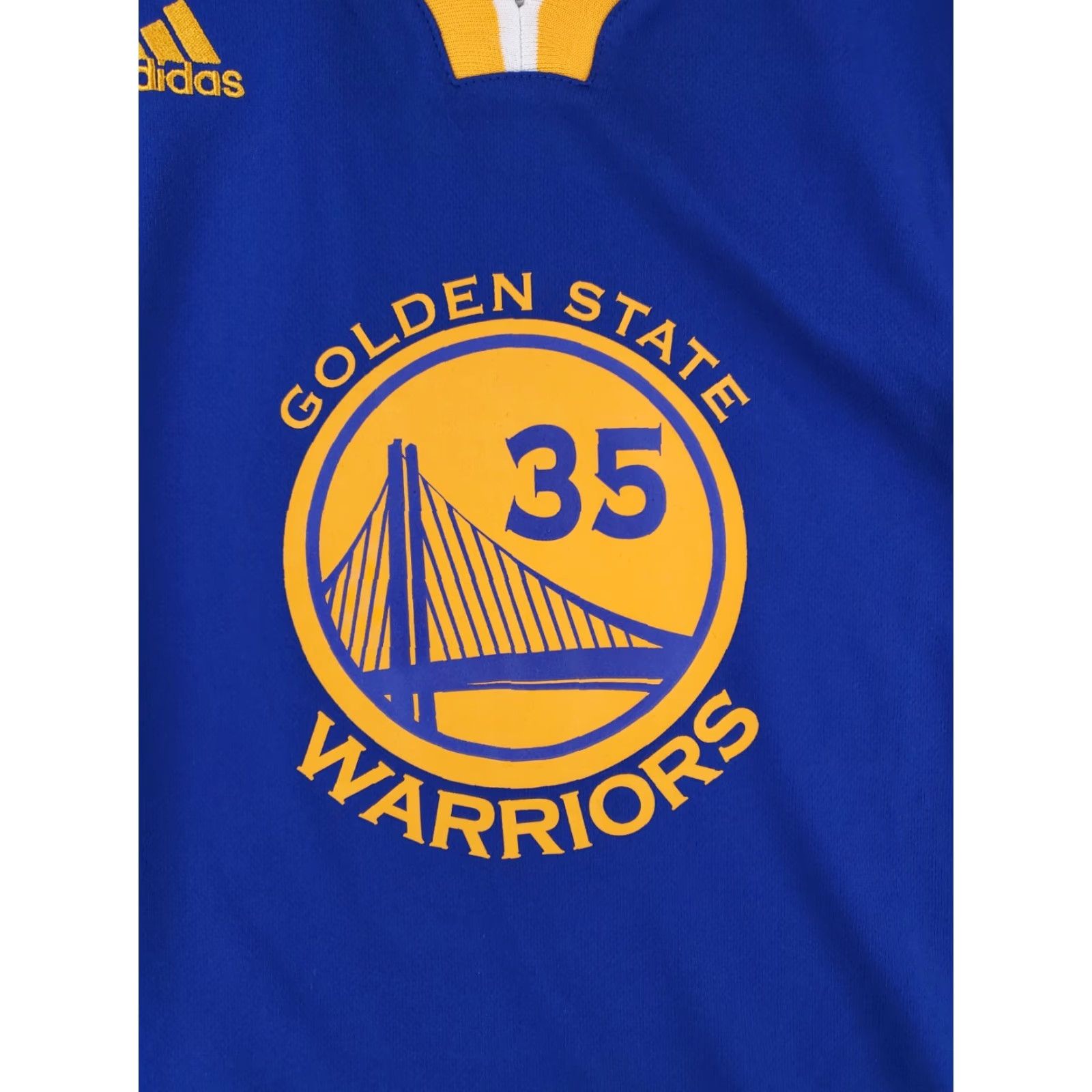 Adidas ADIDAS Kevin Durant Golden State Warriors Jersey Tank Mens XL Blue Size US XL / EU 56 / 4 - 3 Thumbnail