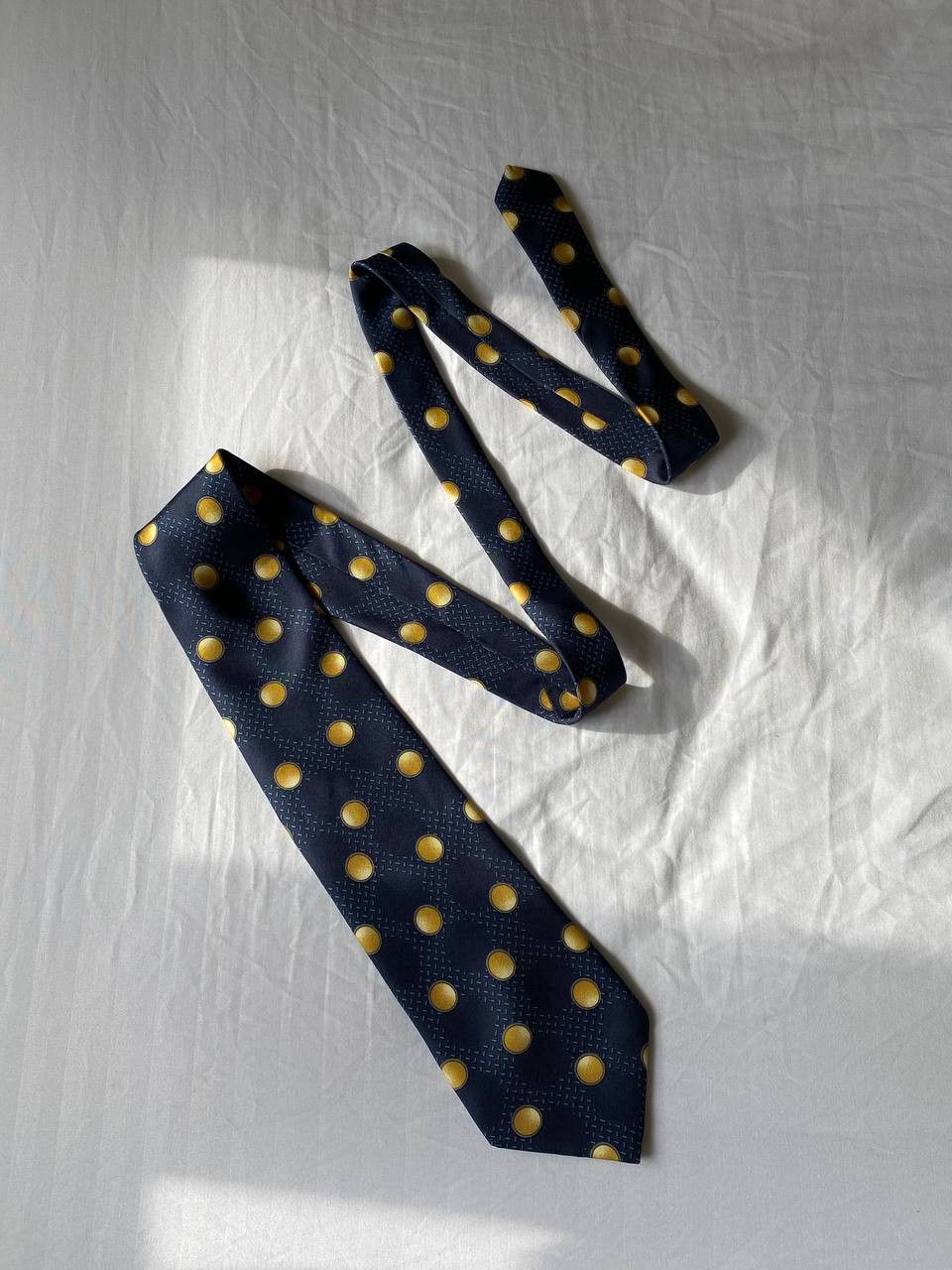 Lanvin × Vintage Vintage Lanvin Paris Polkadot Silk Tie Size ONE SIZE - 3 Thumbnail