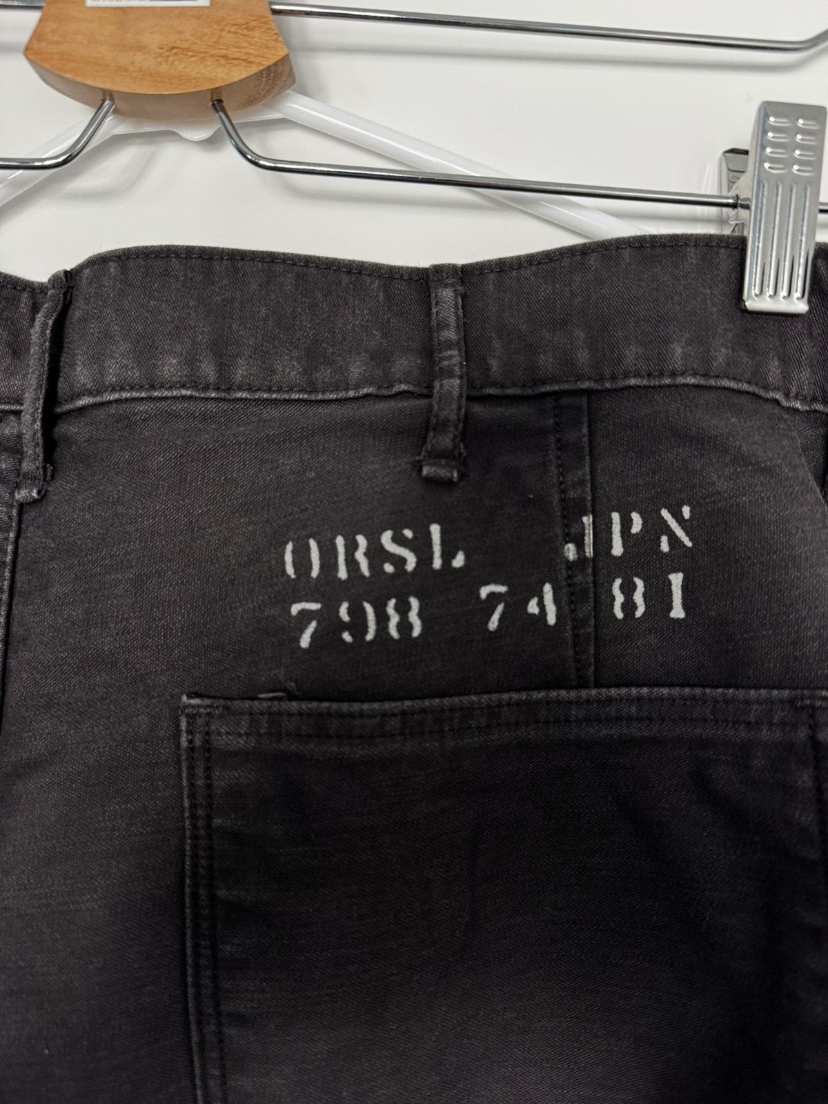 Orslow orSlow x ROOPTOKYO Black Utility Pant size 3 hemmed Size US 33 - 5 Thumbnail