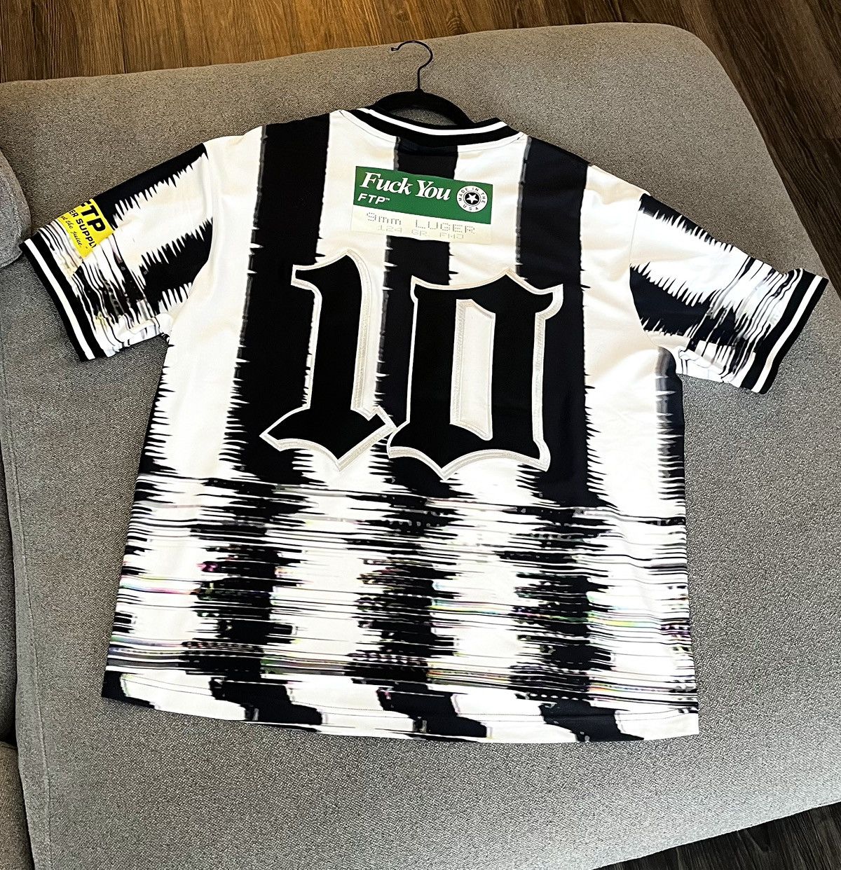 Fuck The Population Fuck the population soccer jersey Size US L / EU 52-54 / 3 - 7 Thumbnail