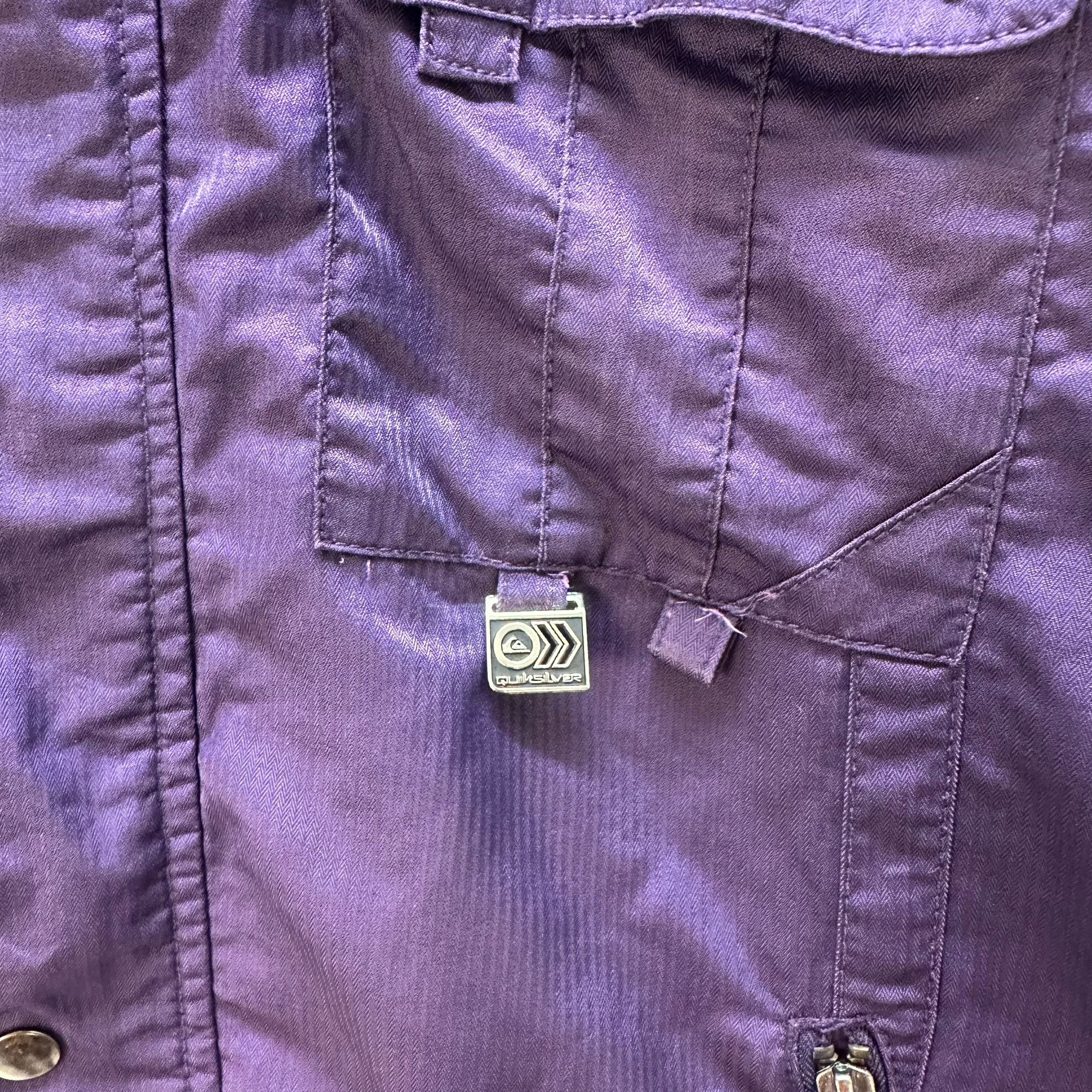Quiksilver QUIKSILVER HOODED PURPLE JACKET #8733-023 Size US L / EU 52-54 / 3 - 3 Thumbnail