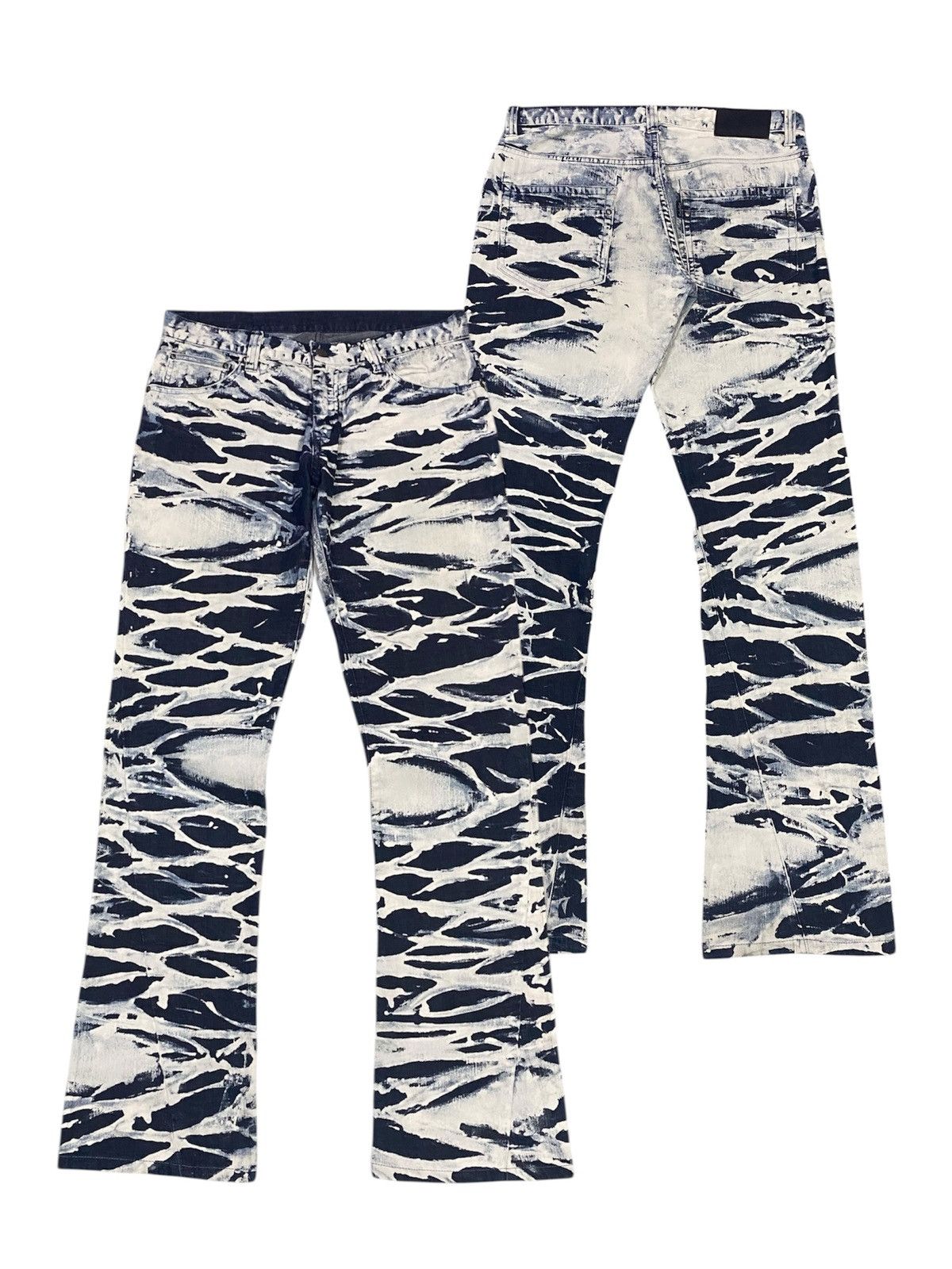 Tornado Mart 💃Tornado Mart Archive Spiral Cut Bootcut Jeans Size US 33 - 1 Thumbnail