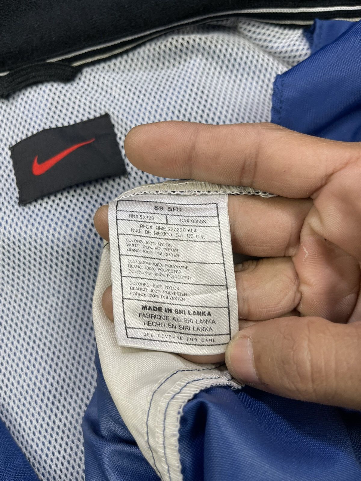 Nike Vtg 90s Nike S9 SFD Anorak 1/4 Zipper Pull Over Windbreakers Size US XL / EU 56 / 4 - 14 Thumbnail