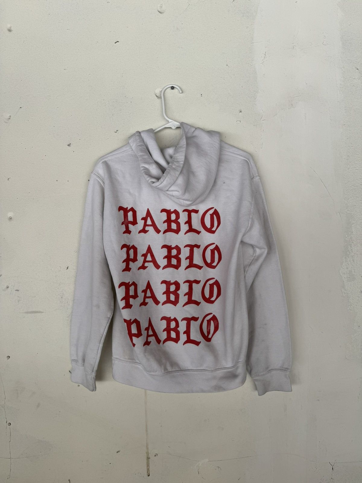 Kanye West Kanye West The Life of Pablo Paris Tour Hoodie White/Red Size US S / EU 44-46 / 1 - 2 Thumbnail