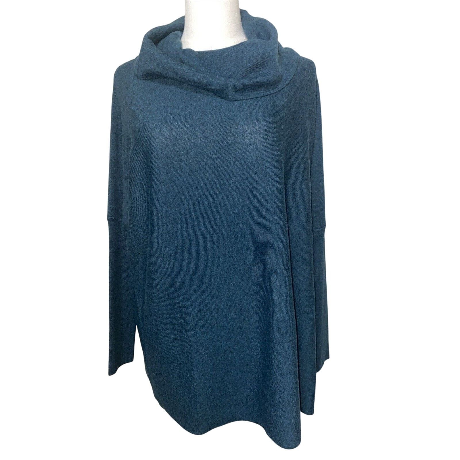 Smartwool SmartWool Edgewood Poncho Green Knit Sweater XS Size XS / US 0-2 / IT 36-38 - 1 Thumbnail