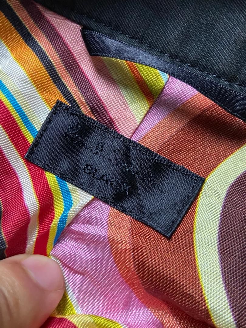 Paul Smith Paul Smith Black Label Double Breasted Coat (182) Size US XXS / EU 40 - 3 Thumbnail