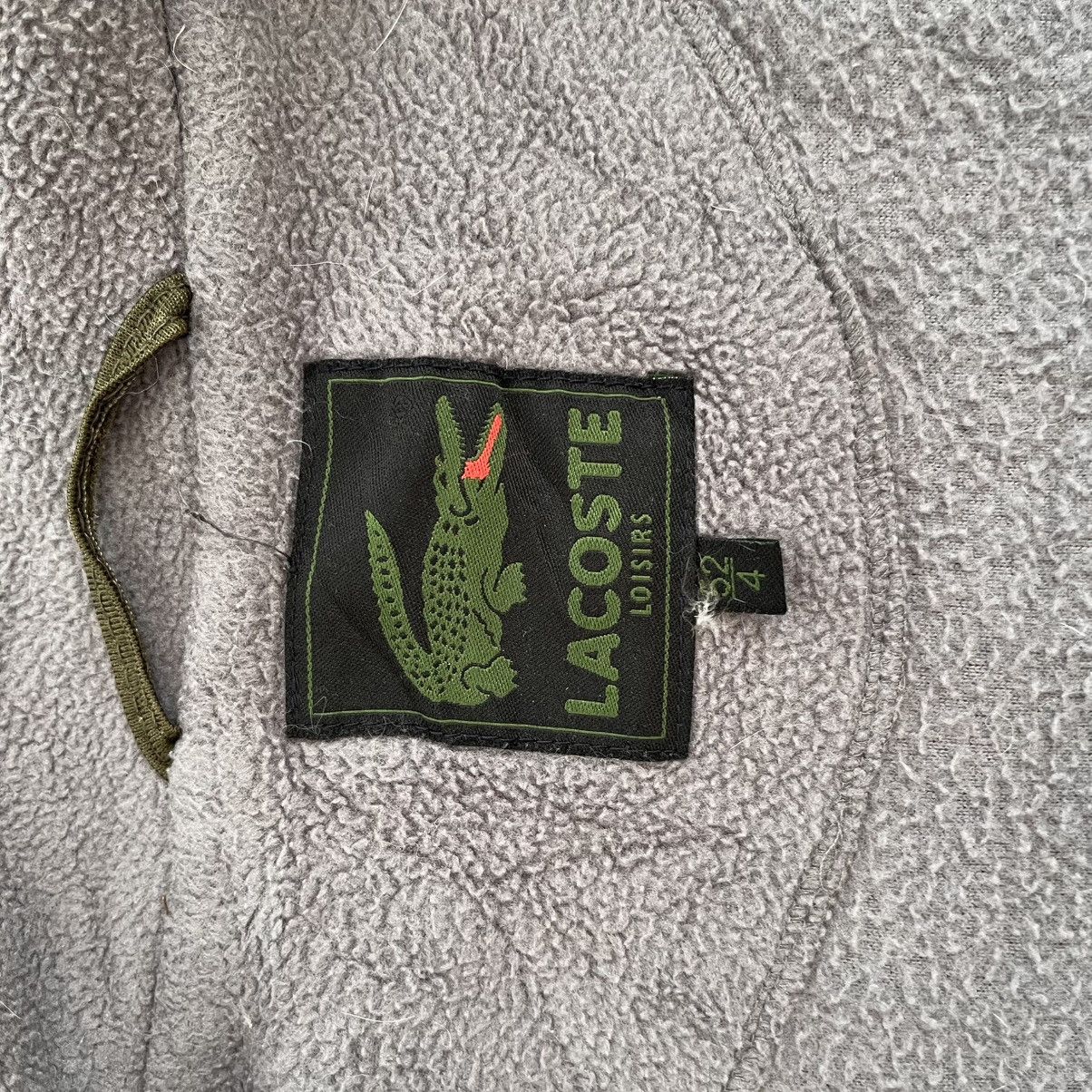 Lacoste Lacoste Leisure VIntage Grey Zip Up Warm Fleece Size US L / EU 52-54 / 3 - 4 Thumbnail