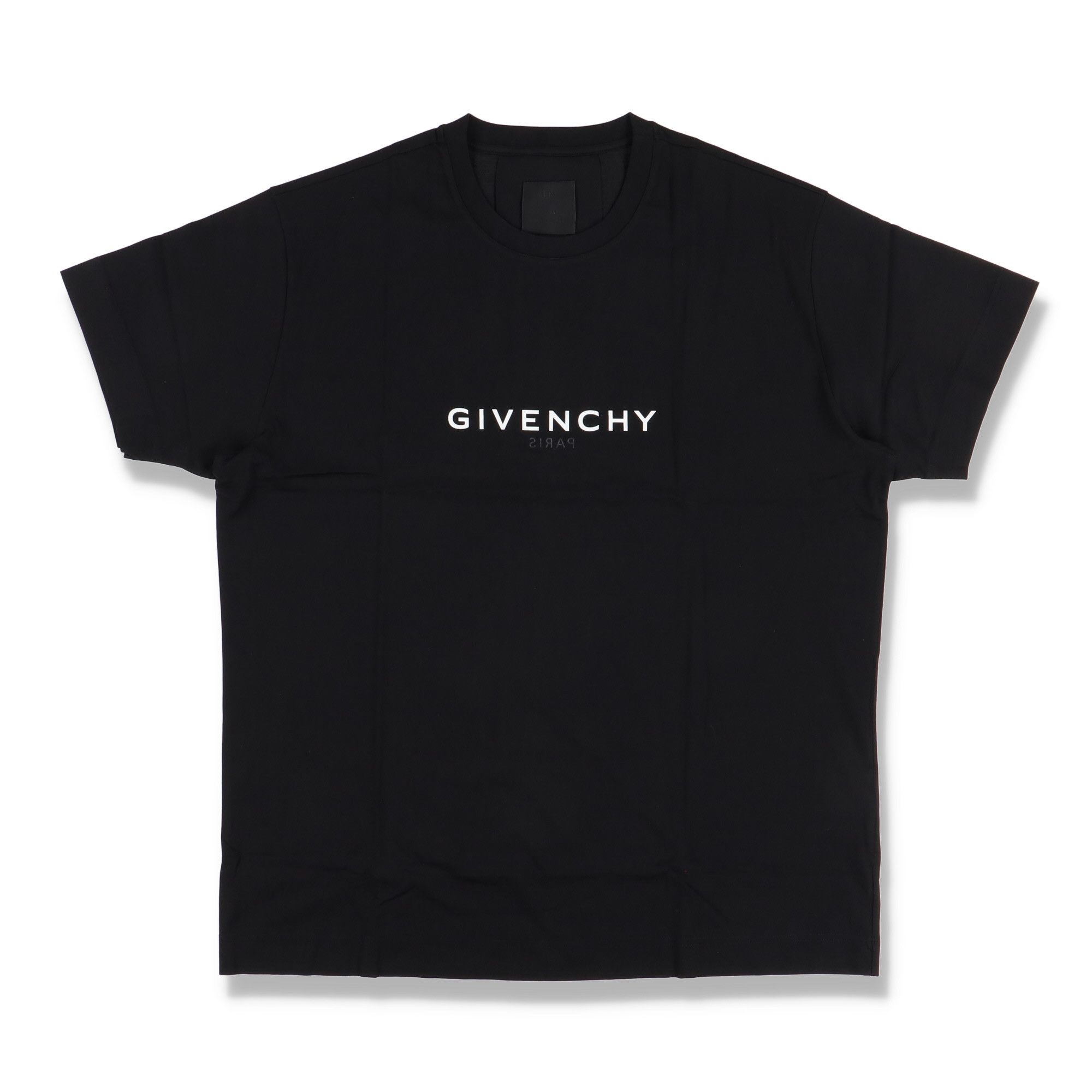 Givenchy Black Reverse Logo Oversized T-shirt Size US XL / EU 56 / 4 - 1 Thumbnail