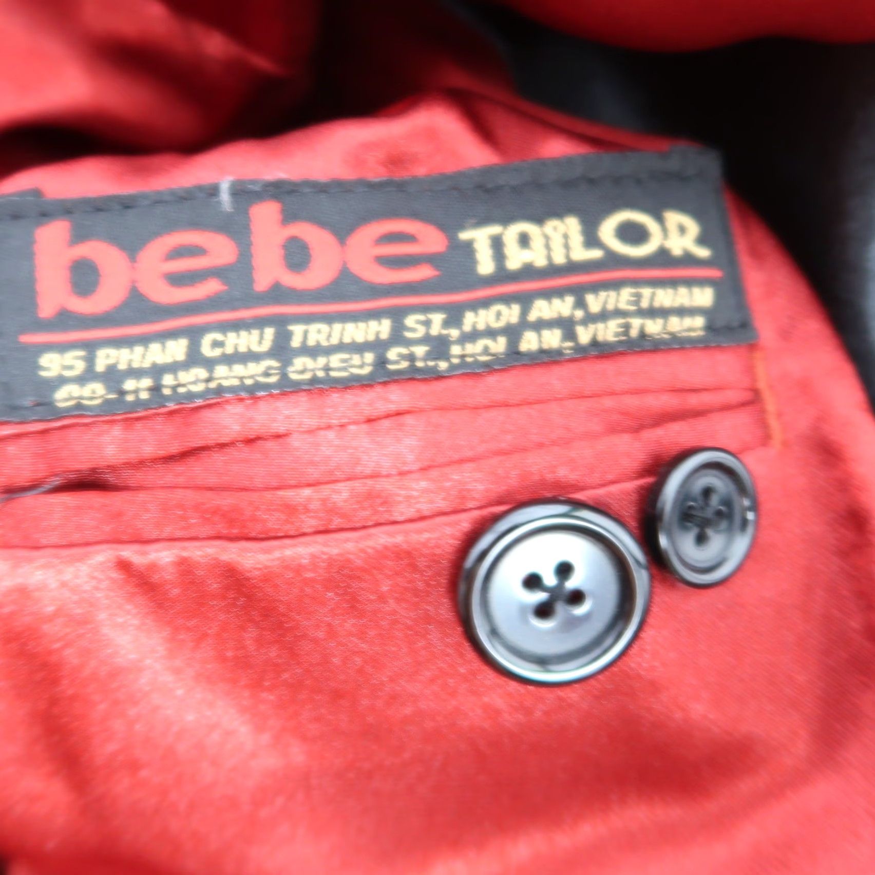 Bebe Be Be Tailor Hoi An Custom Black Blazer Jacket S Women Blazer Button Closure Size S / US 4 / IT 40 - 5 Thumbnail