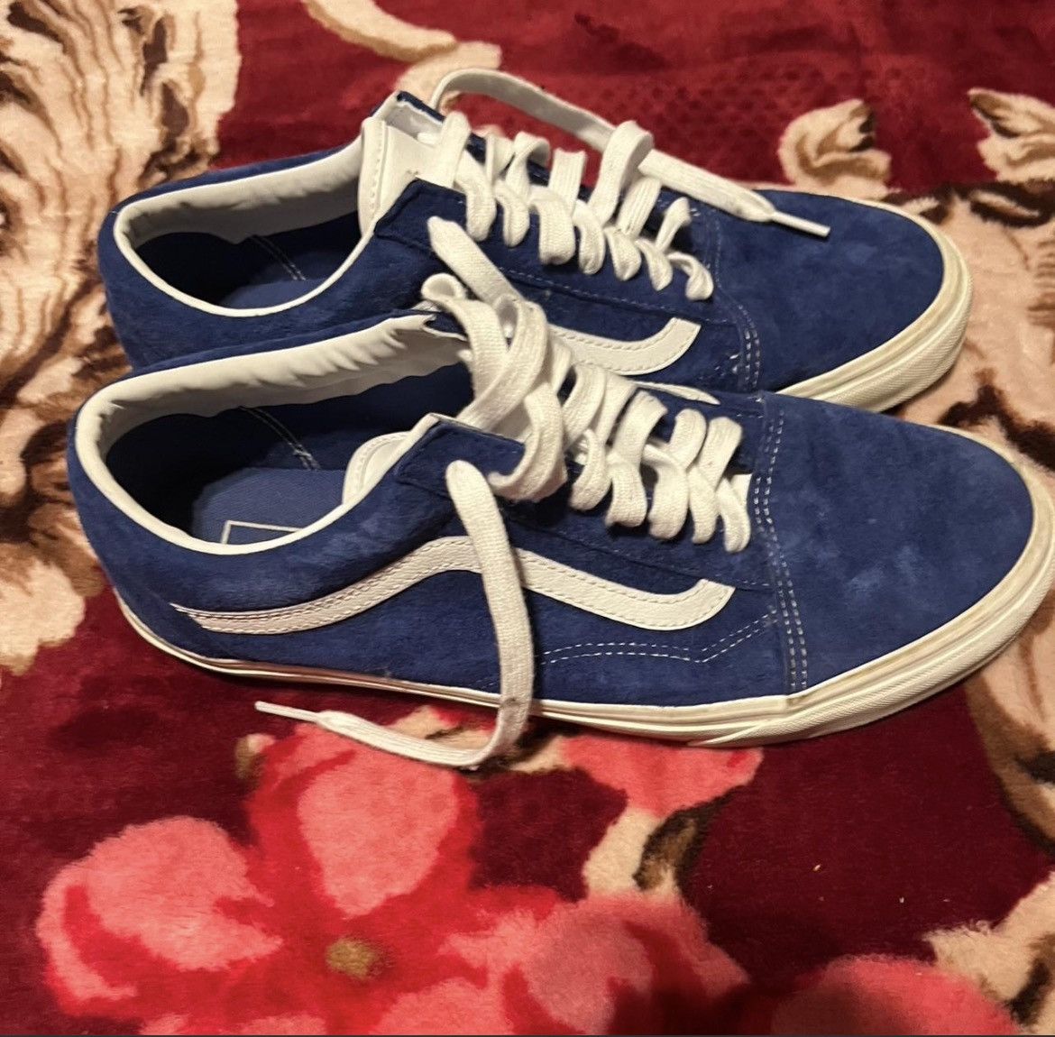 Vans Blue and white HEIQ Eco Dry Vans Size US 9.5 / EU 42-43 - 3 Thumbnail