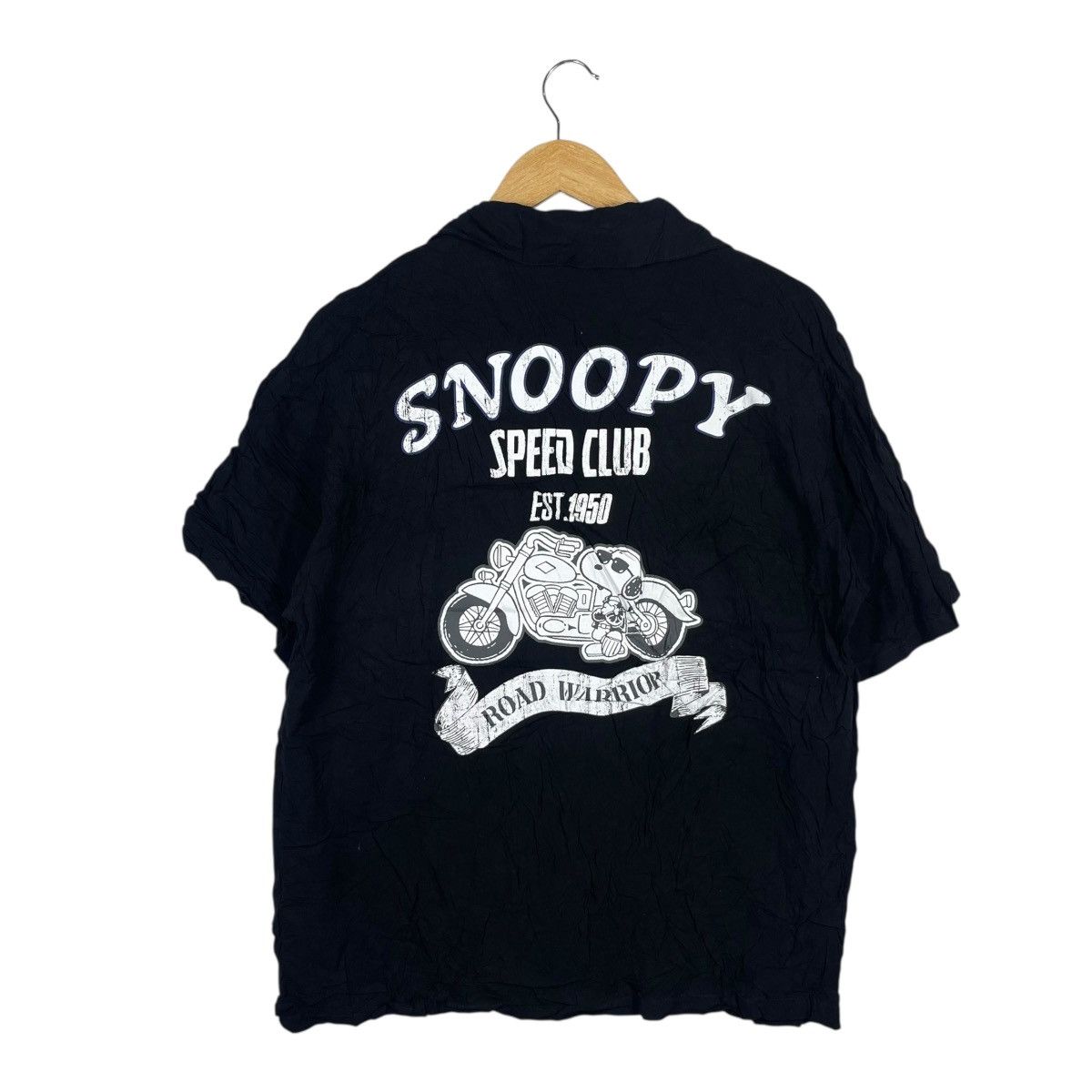 Peanuts Peanuts Snoopy Speed Club Road Warrior Short Sleeve Button Size US L / EU 52-54 / 3 - 4 Thumbnail