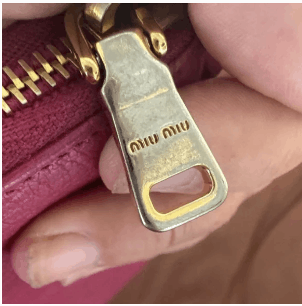 Miu Miu Miu Miu Fuchsia Leather Clutch / Wallet Size ONE SIZE - 5 Thumbnail
