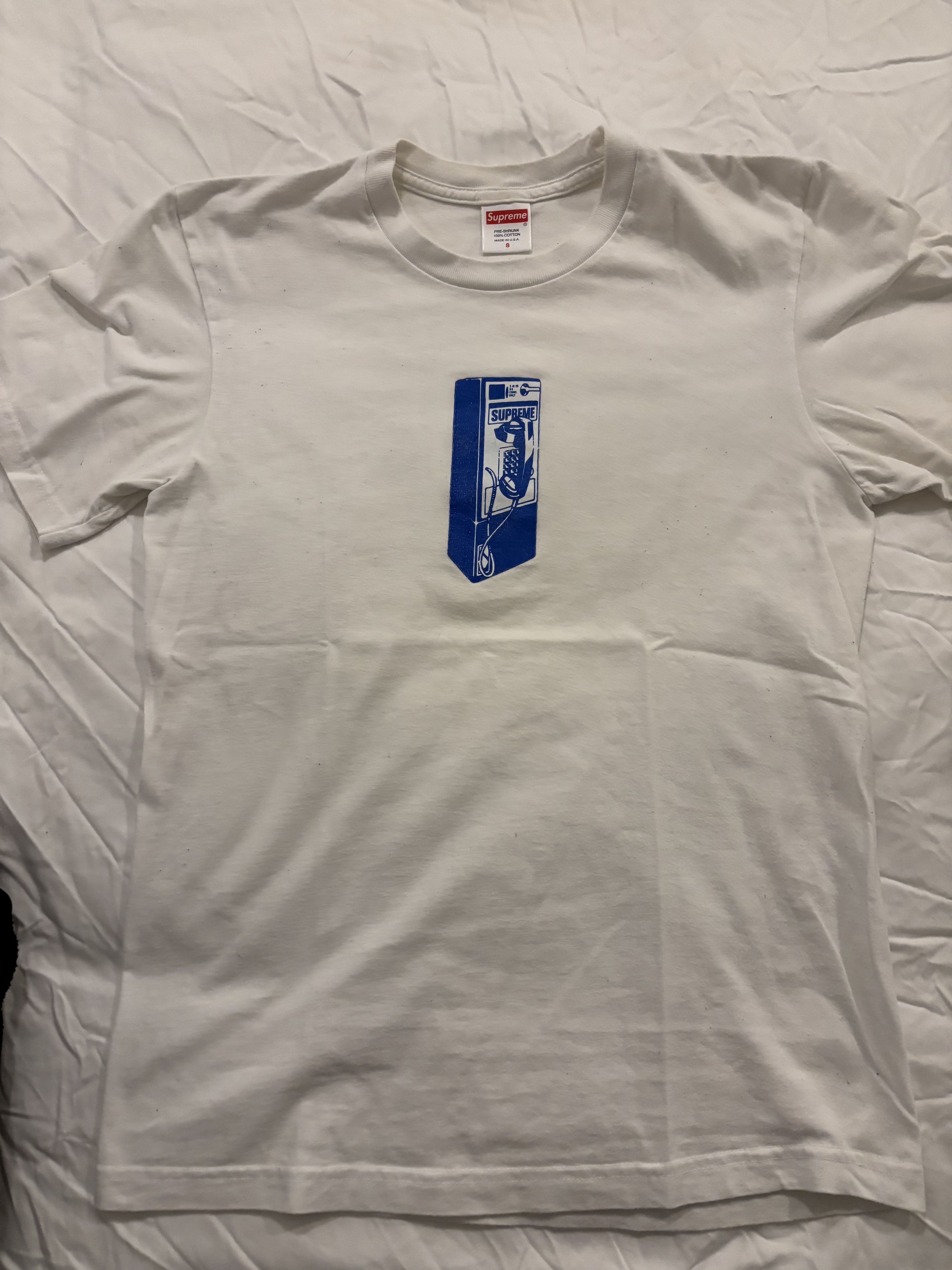 Supreme Supreme Payphone Tee Size US S / EU 44-46 / 1 - 5 Thumbnail