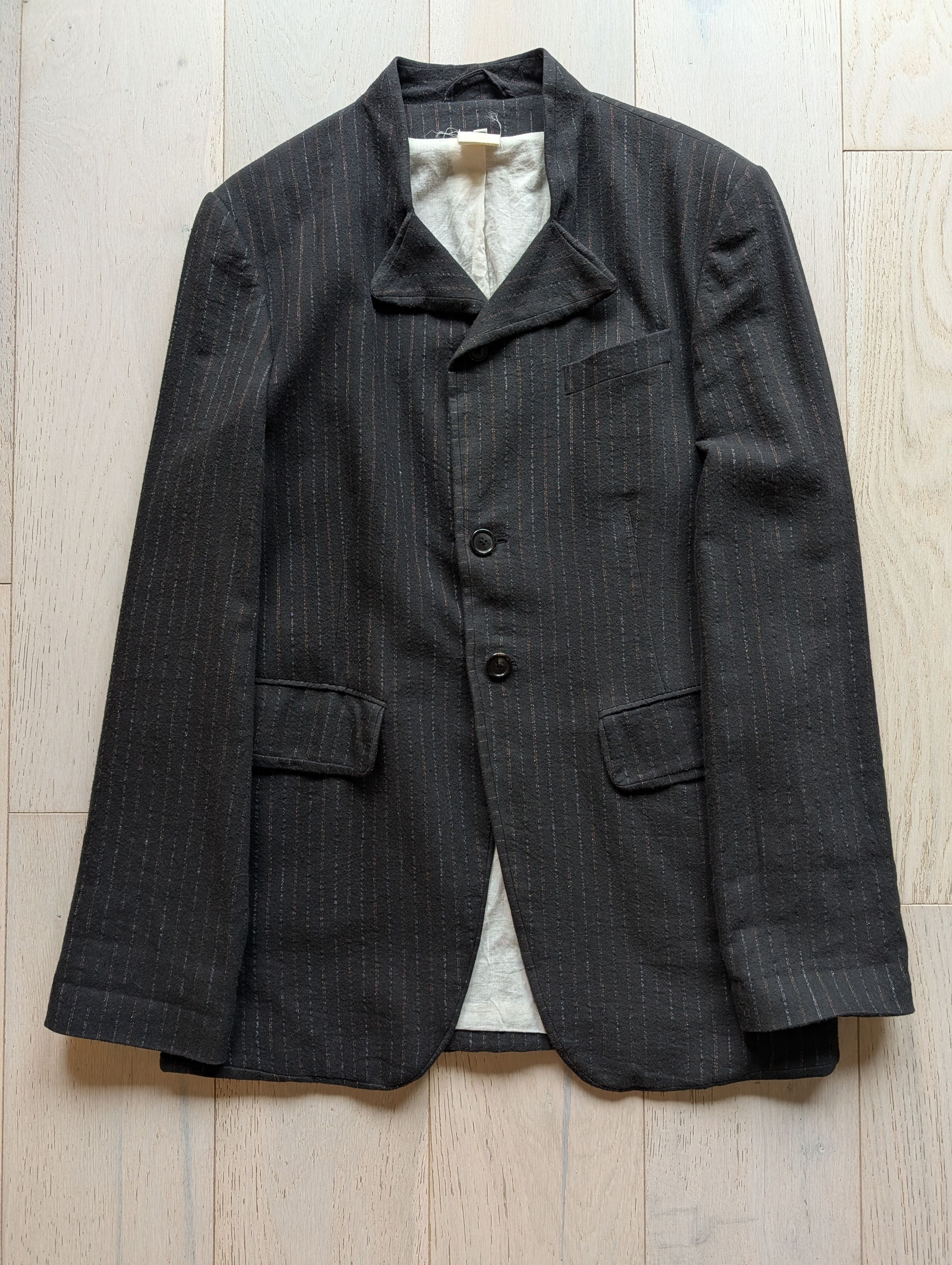 Ann Demeulemeester Striped SS09 Runway Blazer Size 46R - 1 Thumbnail