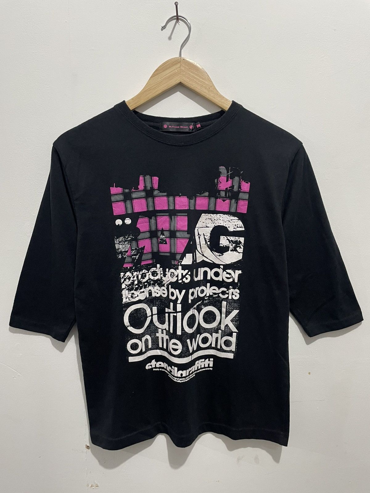 Beauty Beast × Hysteric Glamour × Japanese Brand ST.FRANE STREET JAPANESE POEM TEE Size US M / EU 48-50 / 2 - 1 Thumbnail