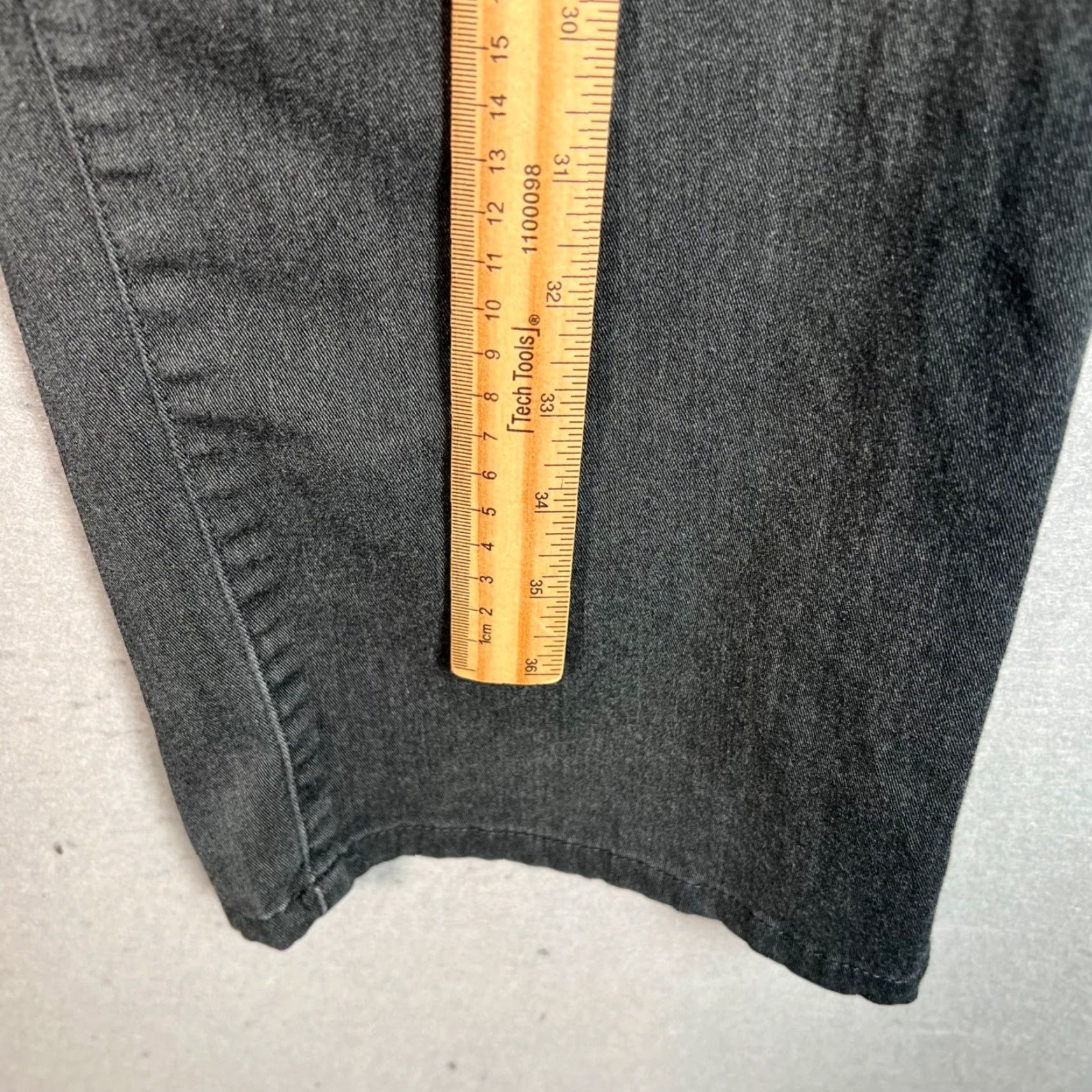 Rsq RSQ New York Slim Straight Chino Pants Mens 36 x 30 Dark Gray Cotton Blend Size US 36 / EU 52 - 6 Thumbnail