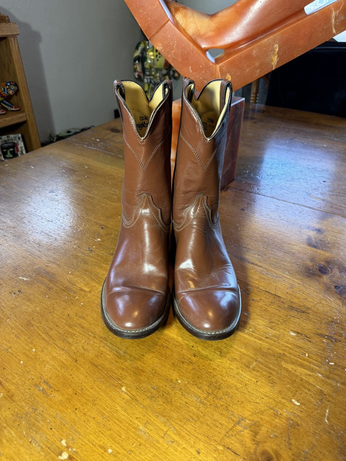 Vintage × Wrangler Vintage Wrangler Cowboy Boots Sz 12 Size US 11 / EU 44 - 3 Thumbnail