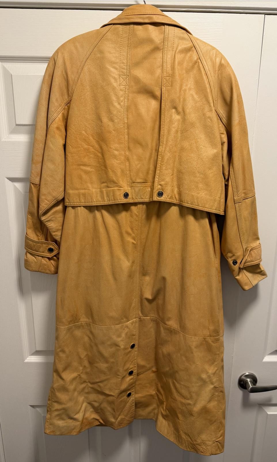 Designer Vintage Wilsons Adventure Bound Leather Trench Coat S Size US S / EU 44-46 / 1 - 2 Thumbnail
