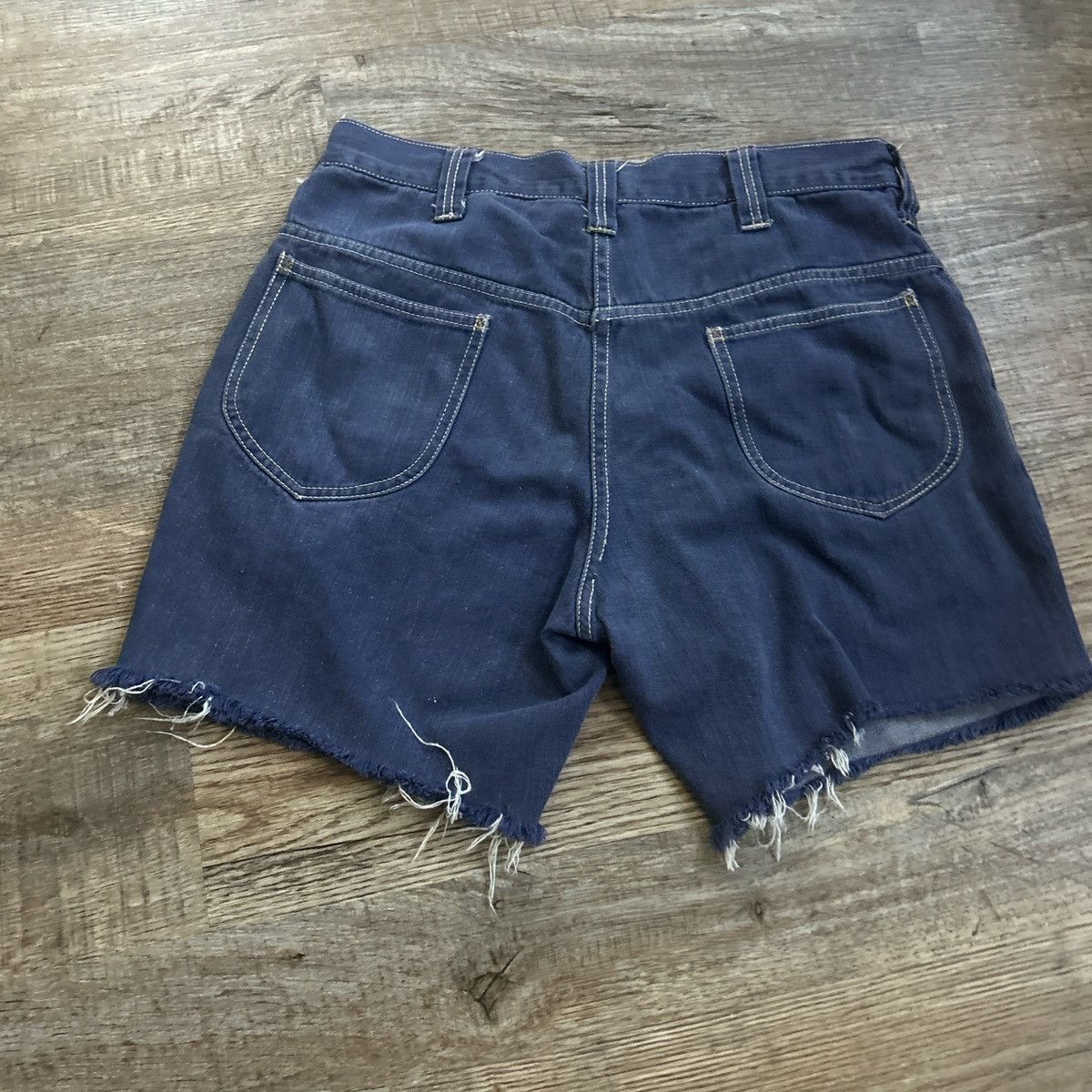 Vintage Vintage Jean cut off shirts Size US 31 - 3 Thumbnail