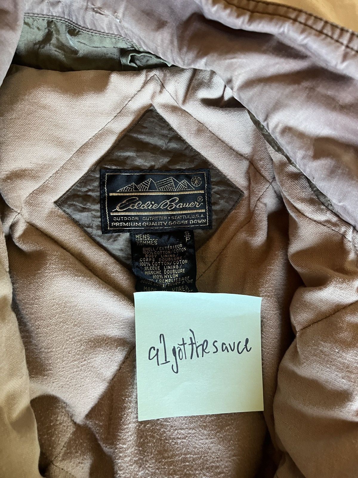 Eddie Bauer Eddie Bauer Goose Down Jacket (small) Size US S / EU 44-46 / 1 - 3 Thumbnail