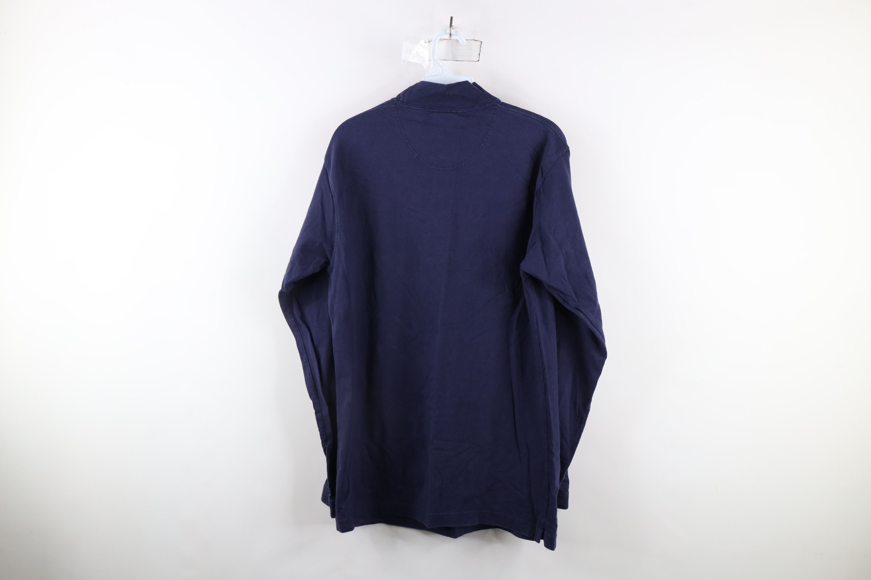 Vintage Vintage 90s Dallas Cowboys Football Mock Neck T-Shirt Blue Size US M / EU 48-50 / 2 - 8 Thumbnail