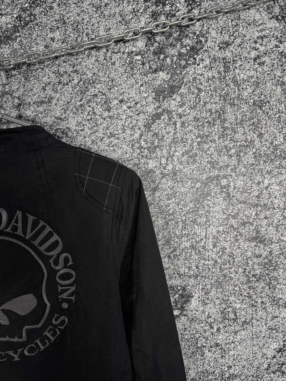 Harley Davidson Harley Davidson Skull Logo Riding Jacket Biker Moto Size S Size S / US 4 / IT 40 - 16 Thumbnail