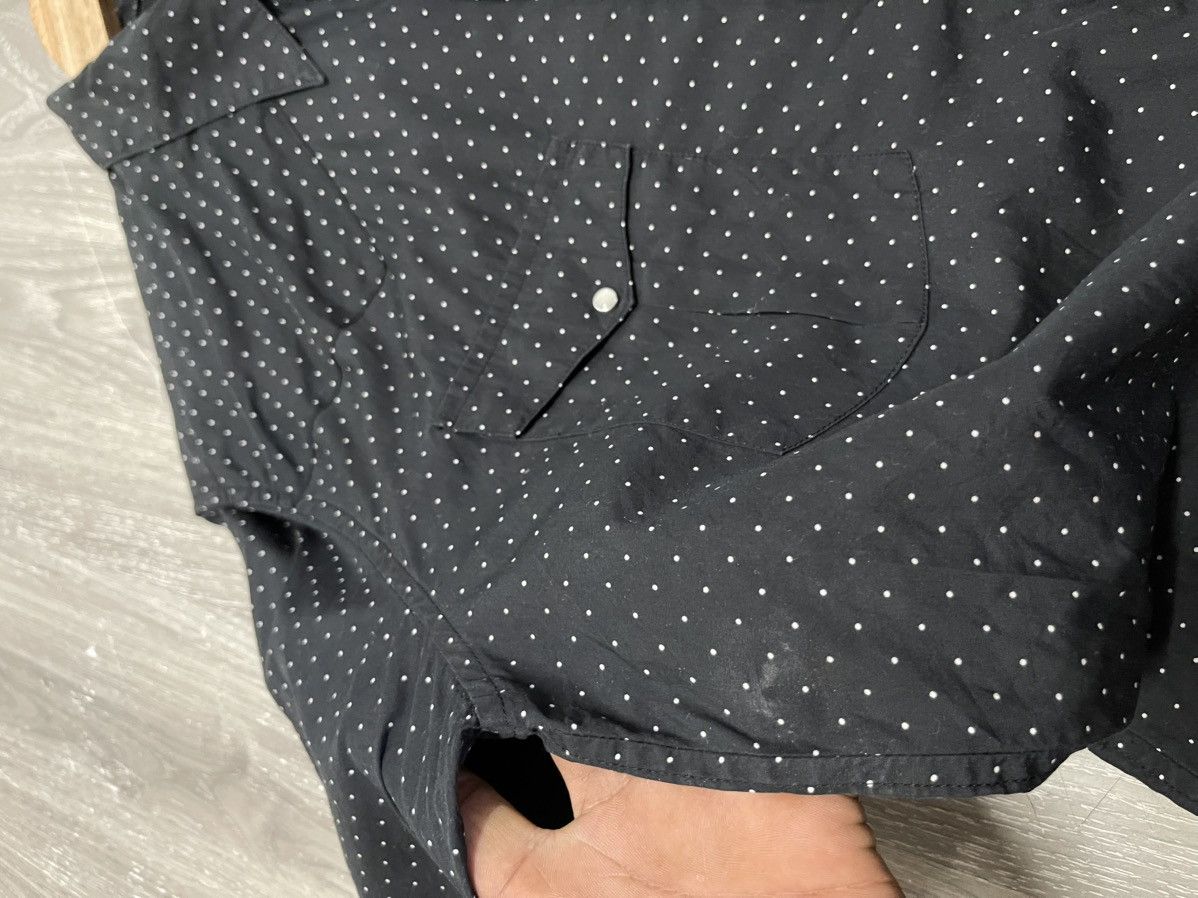 Visvim Visvim Polka dot Button Up Long Sleeve Tshirt (M) Size US M / EU 48-50 / 2 - 16 Thumbnail
