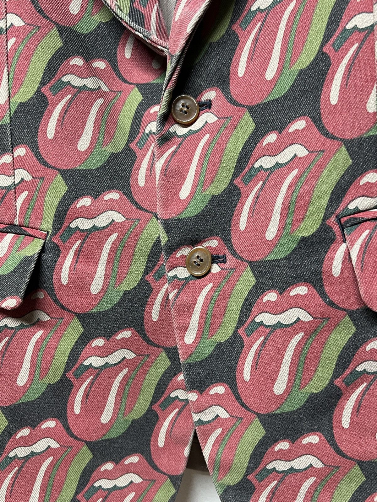Comme des Garcons Homme Plus 06SS Rolling stones blazer Size 48R - 9 Thumbnail