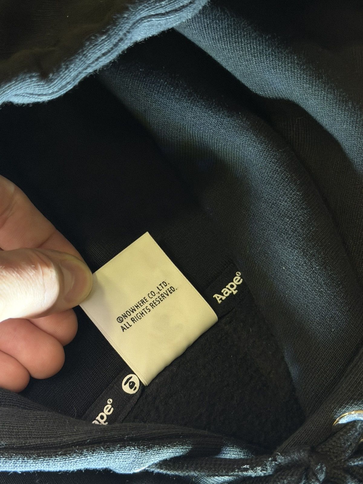 Aape AAPE BAPE Hoodie Rhinestones AApE uNvS Size US M / EU 48-50 / 2 - 9 Thumbnail