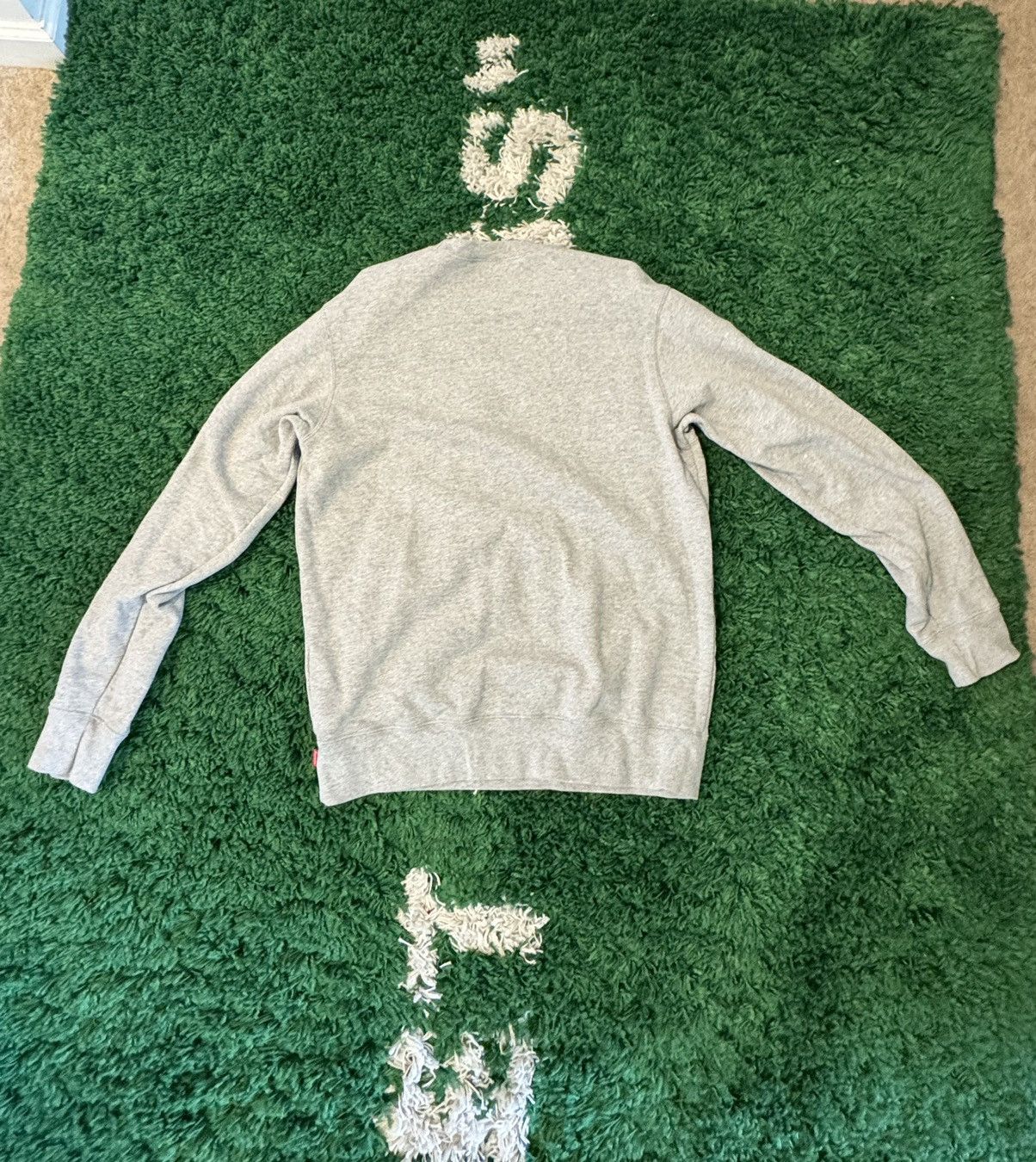 Supreme Supreme cutout logo crewneck Size US M / EU 48-50 / 2 - 6 Thumbnail