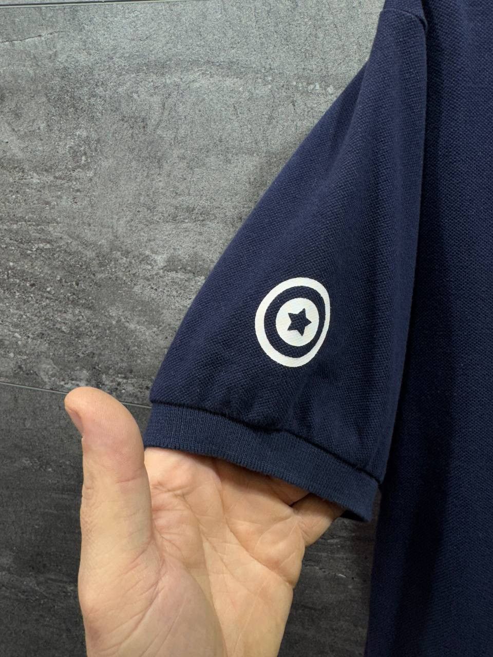 Bape A Bathing Ape Bape Royal Blue Shark Polo Shirt Size US L / EU 52-54 / 3 - 3 Thumbnail