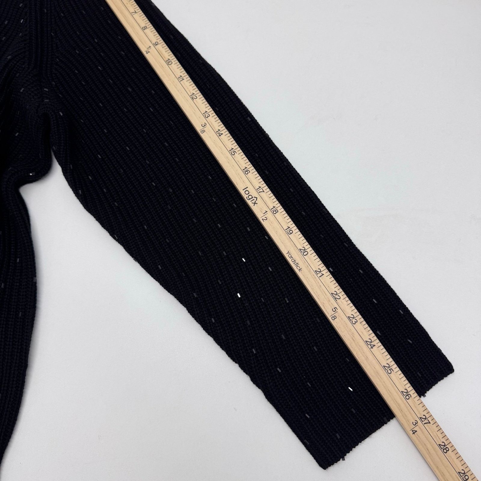 Marina Rinaldi Marina Rinaldi Sequin Embellished V-neck Knit Cardigan 20-22 Size 3XL / US 20-22 - 10 Thumbnail