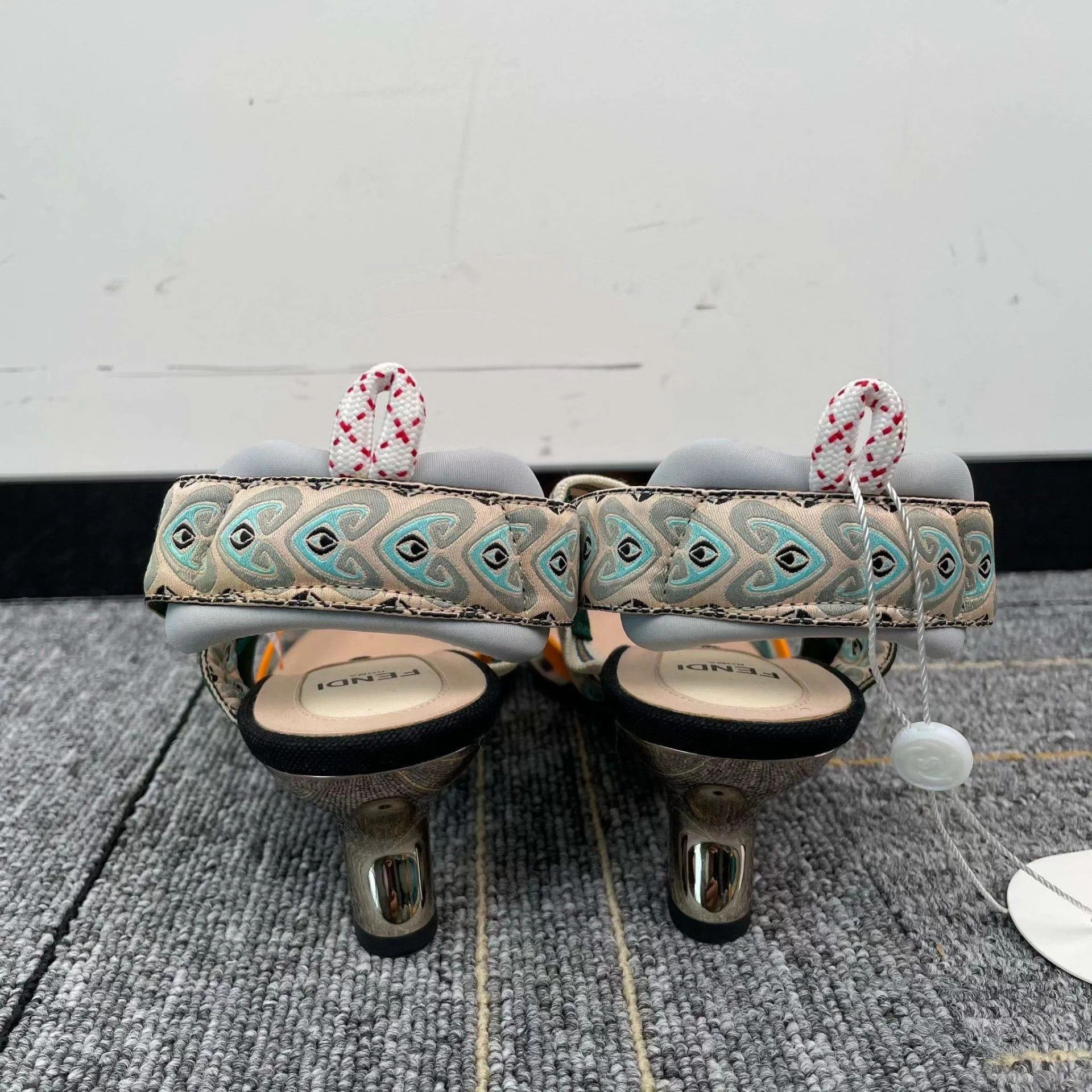 Fendi Fendi Color Blocked Mesh High Heels Size 37 Size US 6.5 / IT 36.5 - 9 Thumbnail