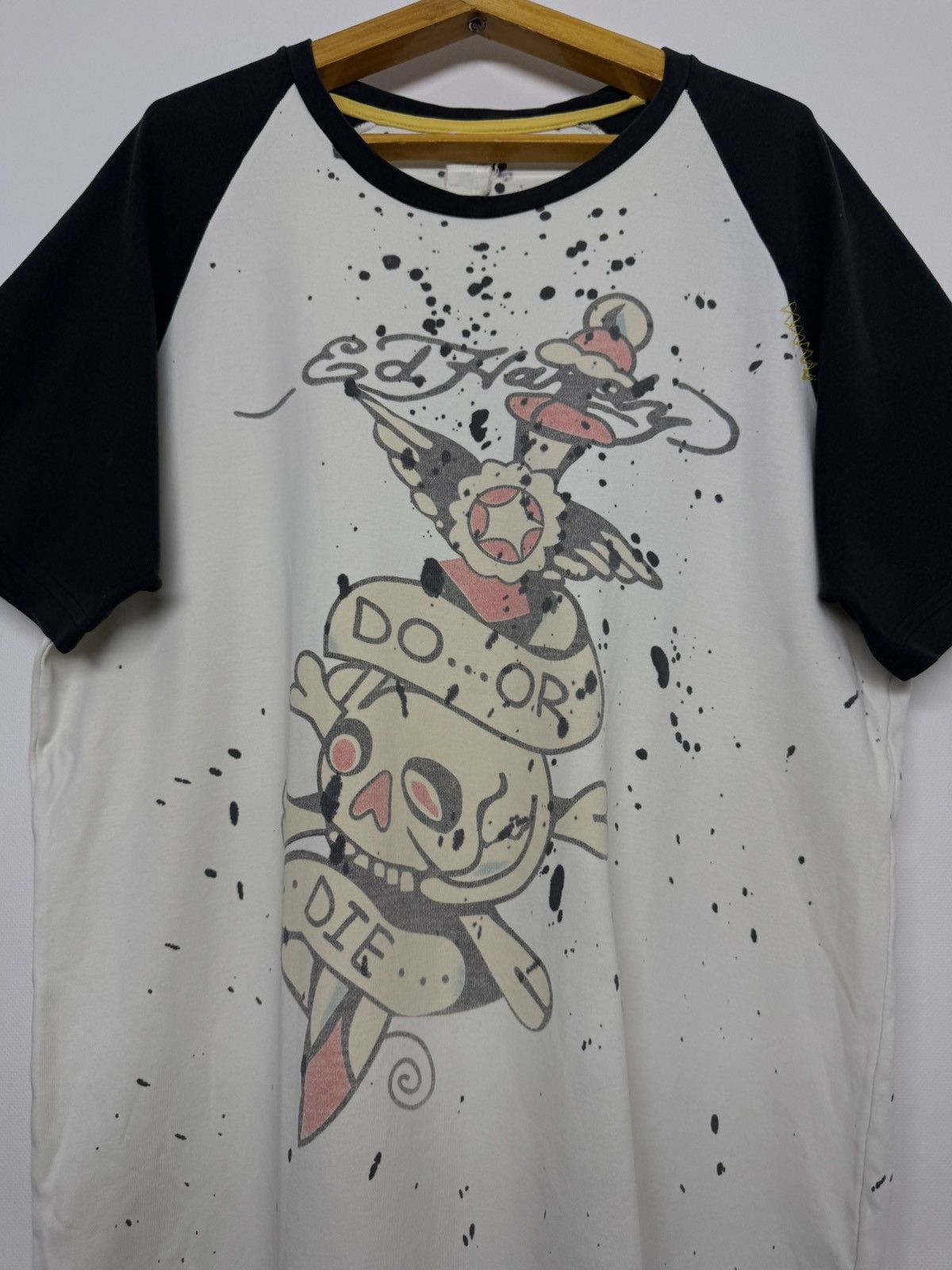 Ed Hardy Vintage Y2k Rare Ed Hardy T-Shirt 00’s Size US L / EU 52-54 / 3 - 4 Thumbnail