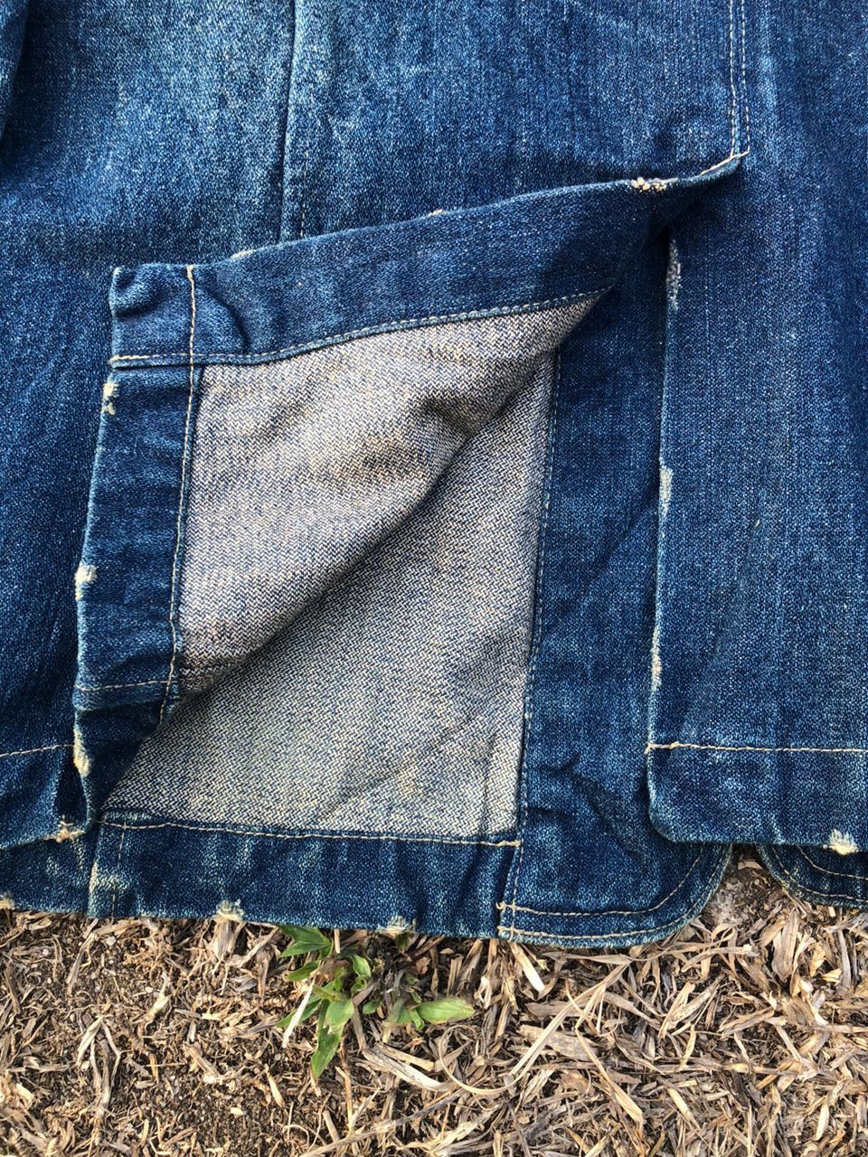 Vintage Big Shark Chore Denim Blazer Jacket Size US M / EU 48-50 / 2 - 6 Thumbnail