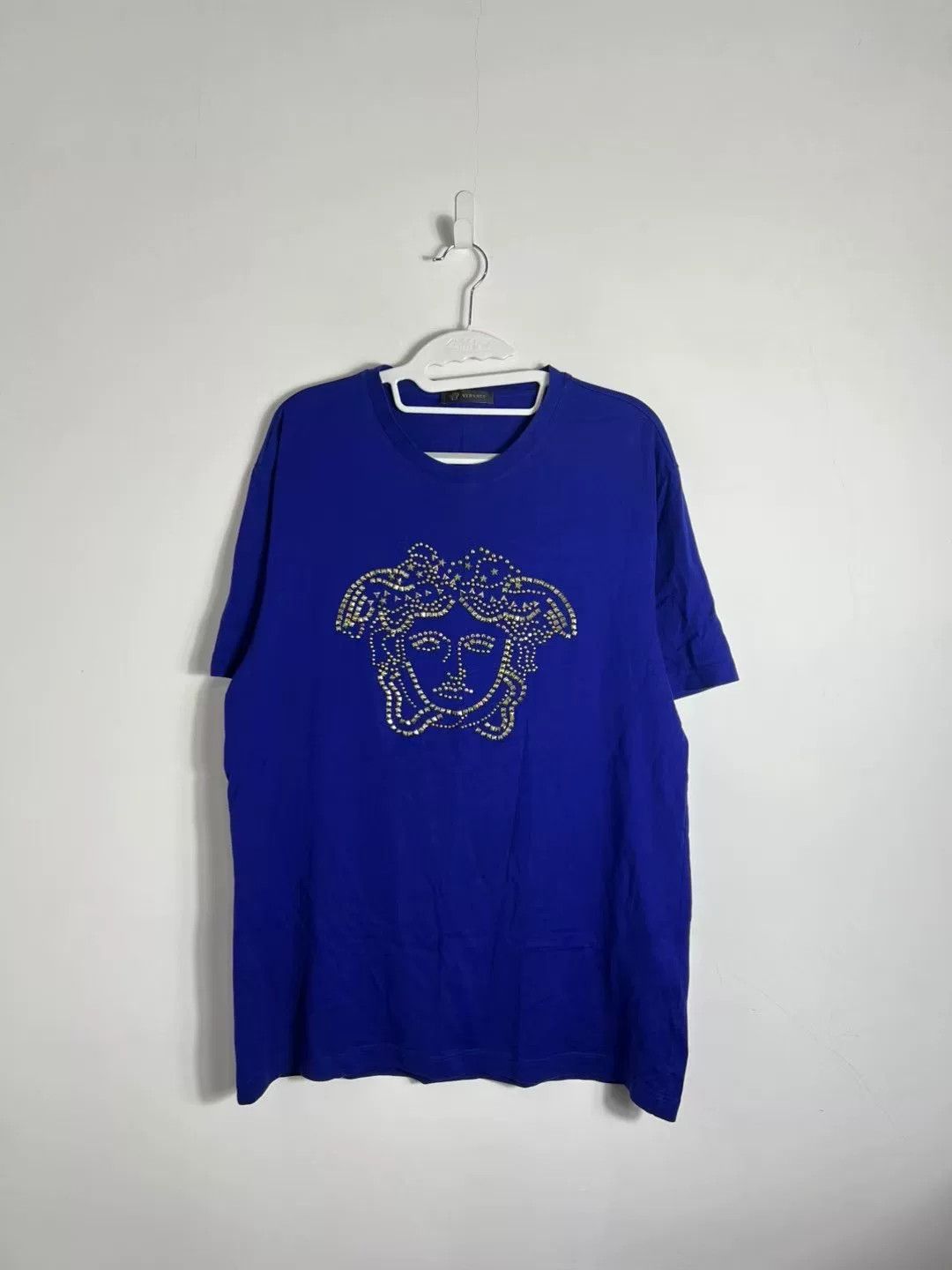 Versace Versace Crystal Medusa Short-Sleeve Top Size US XL / EU 56 / 4 - 1 Thumbnail