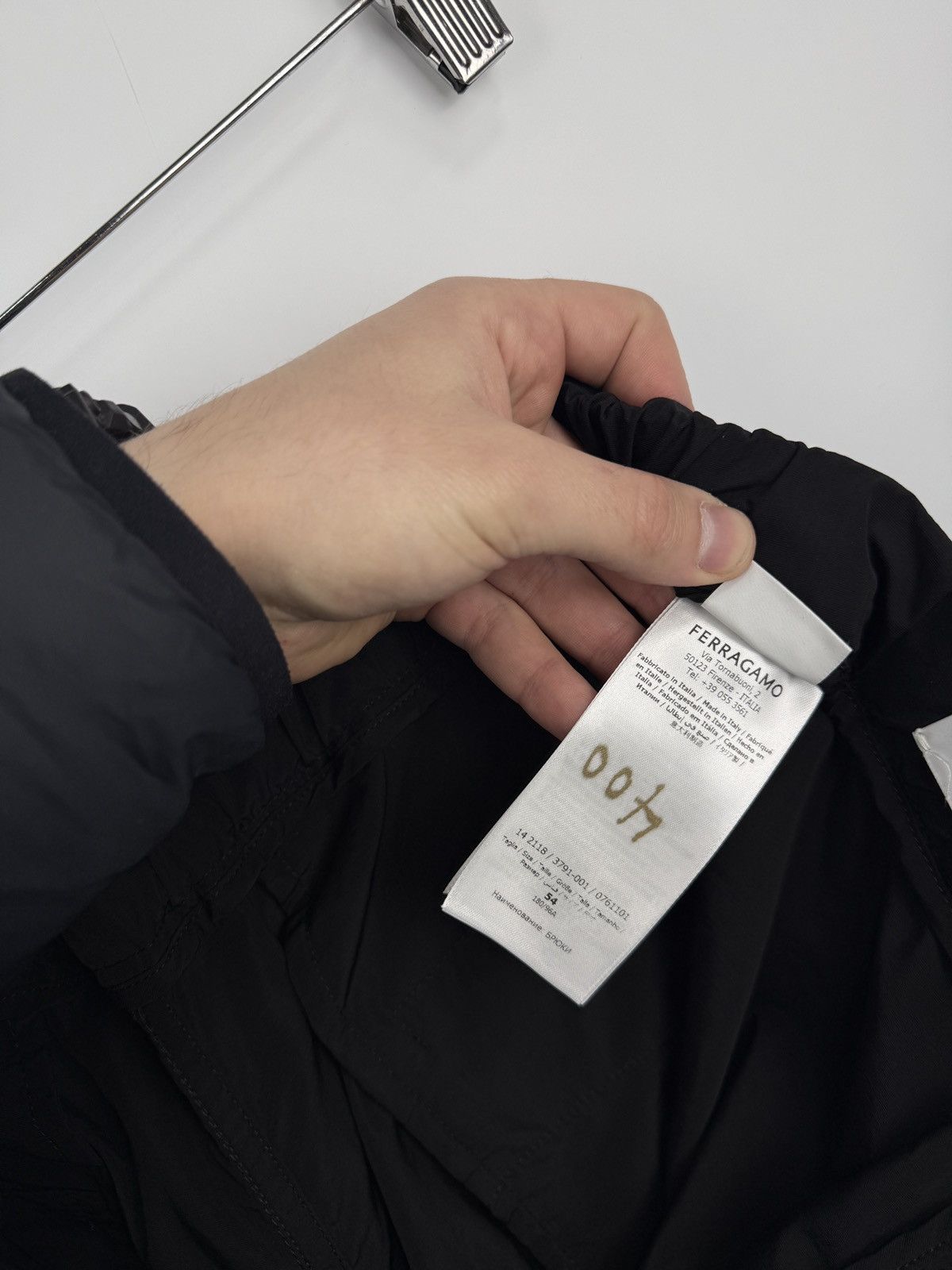 Salvatore Ferragamo ❗️NEW 🇮🇹 Salvatore Ferragamo Premium Nylon Pants Made in Italy Size US 38 / EU 54 - 21 Thumbnail