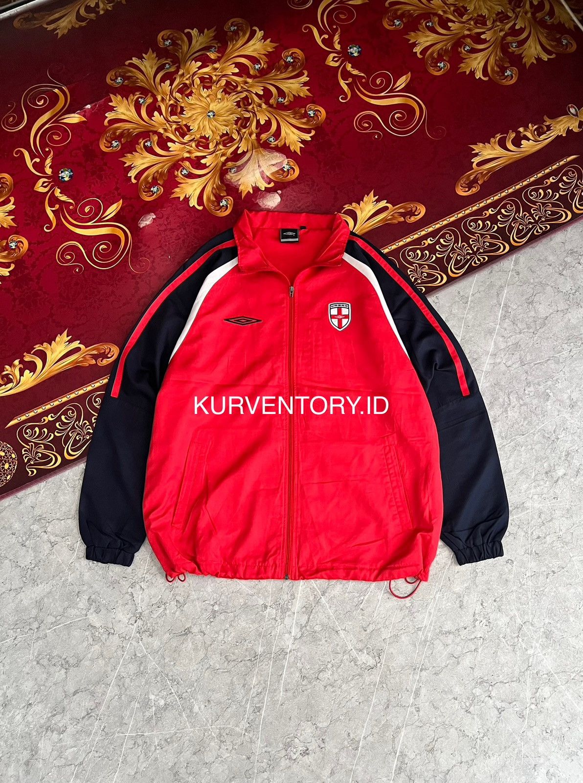 Umbro (SOLD OUT) Umbro England Track Jacket Size US L / EU 52-54 / 3 - 1 Thumbnail